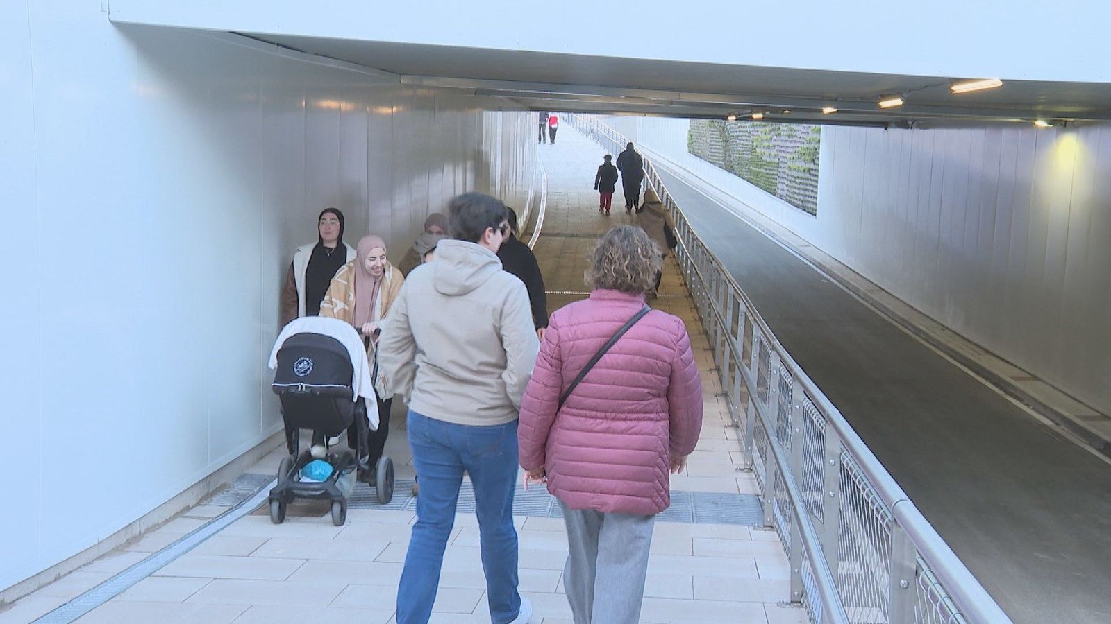 Fuenlabrada abre el renovado túnel de la calle Móstoles