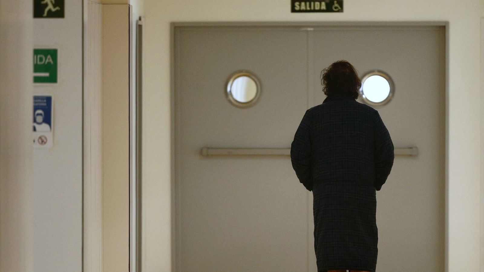 Un paciente en un hospital público madrileño