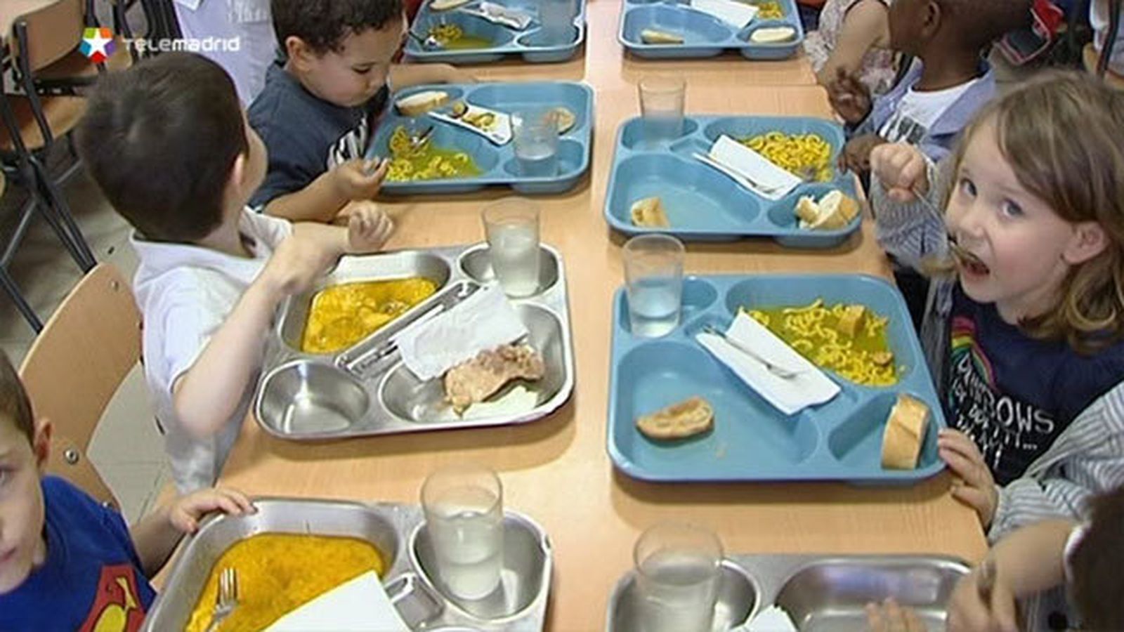 La Comunidad mantiene congelado el precio del comedor escolar para el curso que viene