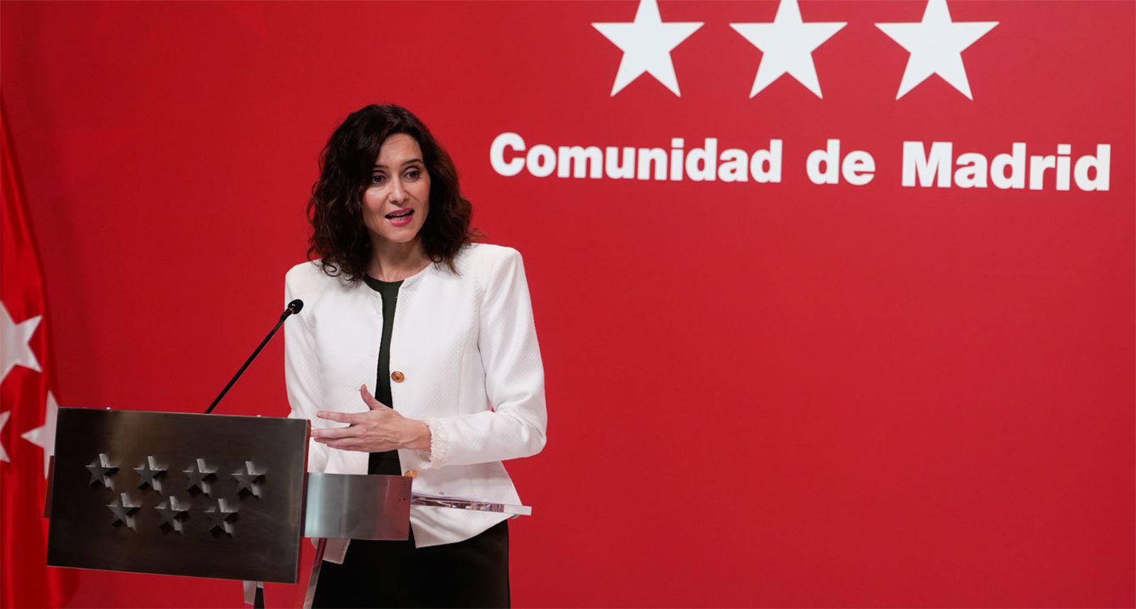 Isabel Díaz Ayuso, presidenta de la Comunidad de Madrid
