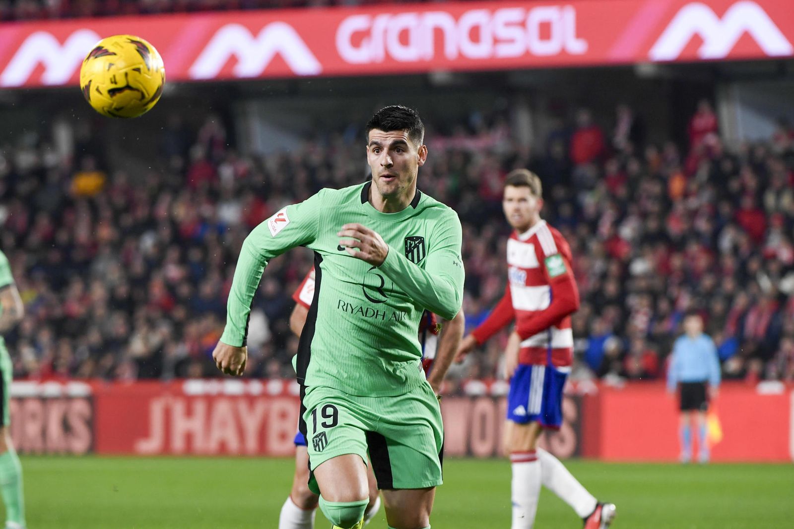 Morata ante el Granada
