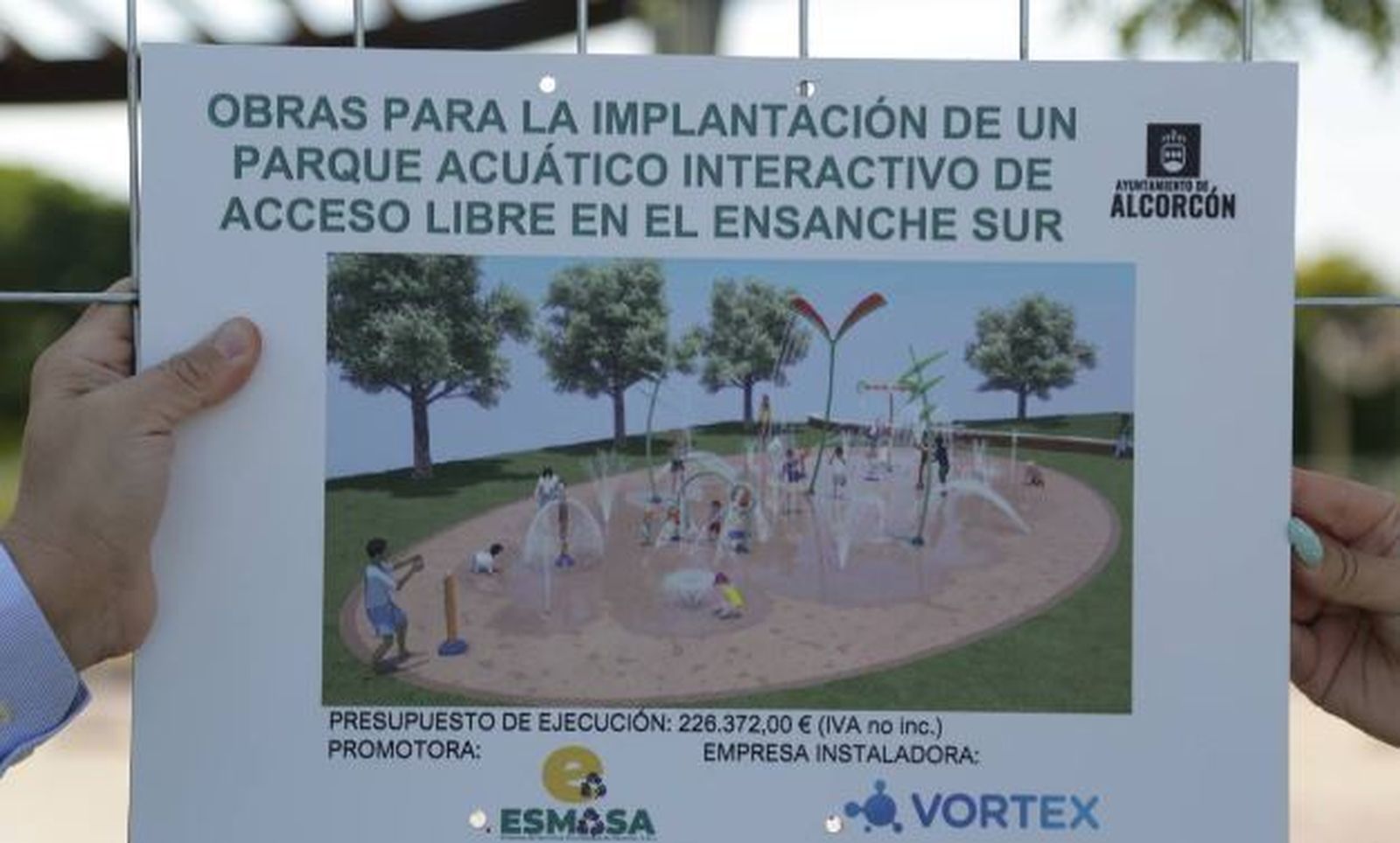 Proyecto de parques de agua