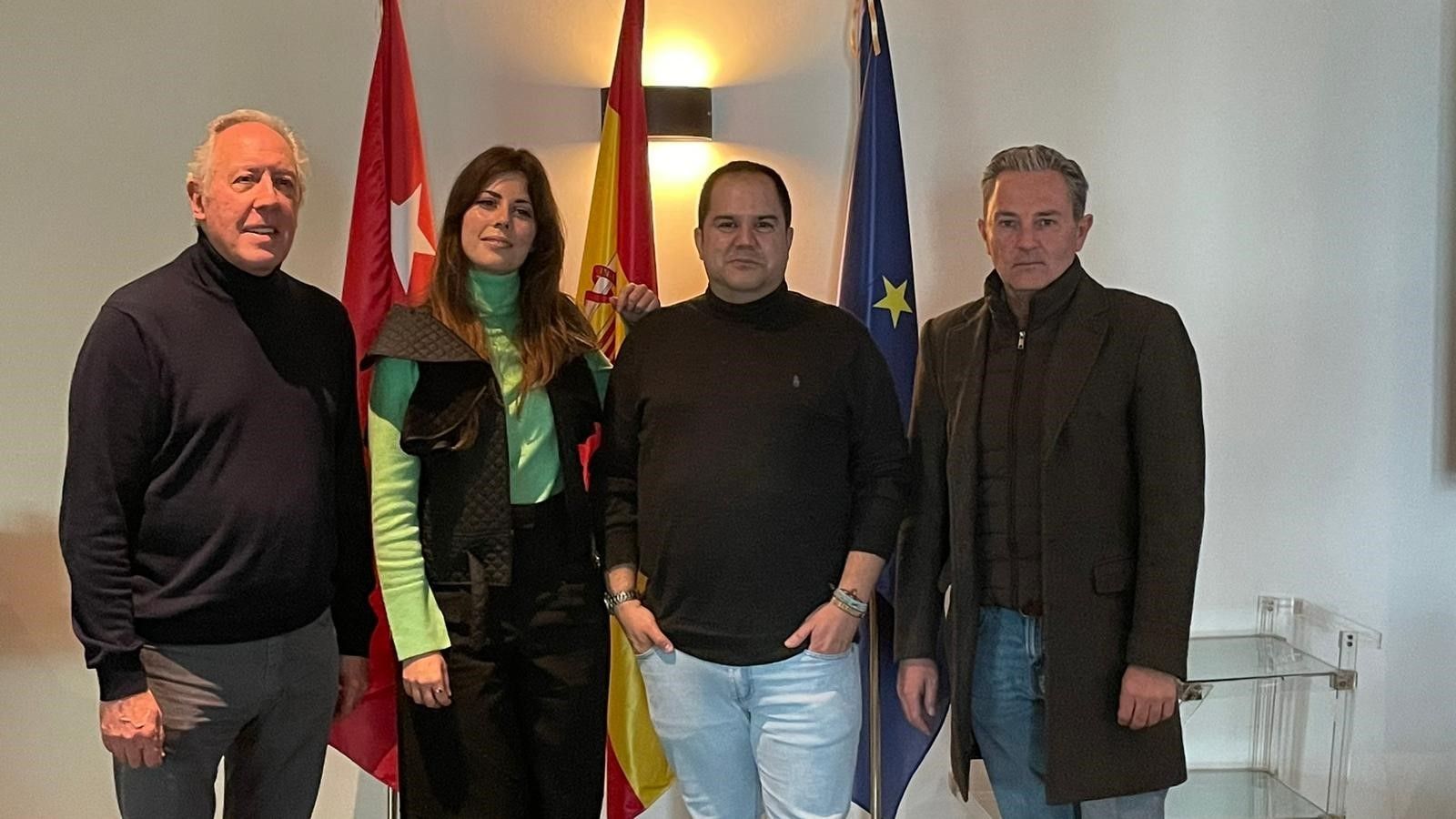 Luís Miguel Encabo, Paula Portas, Sixto Naranjo y Federico Arnás