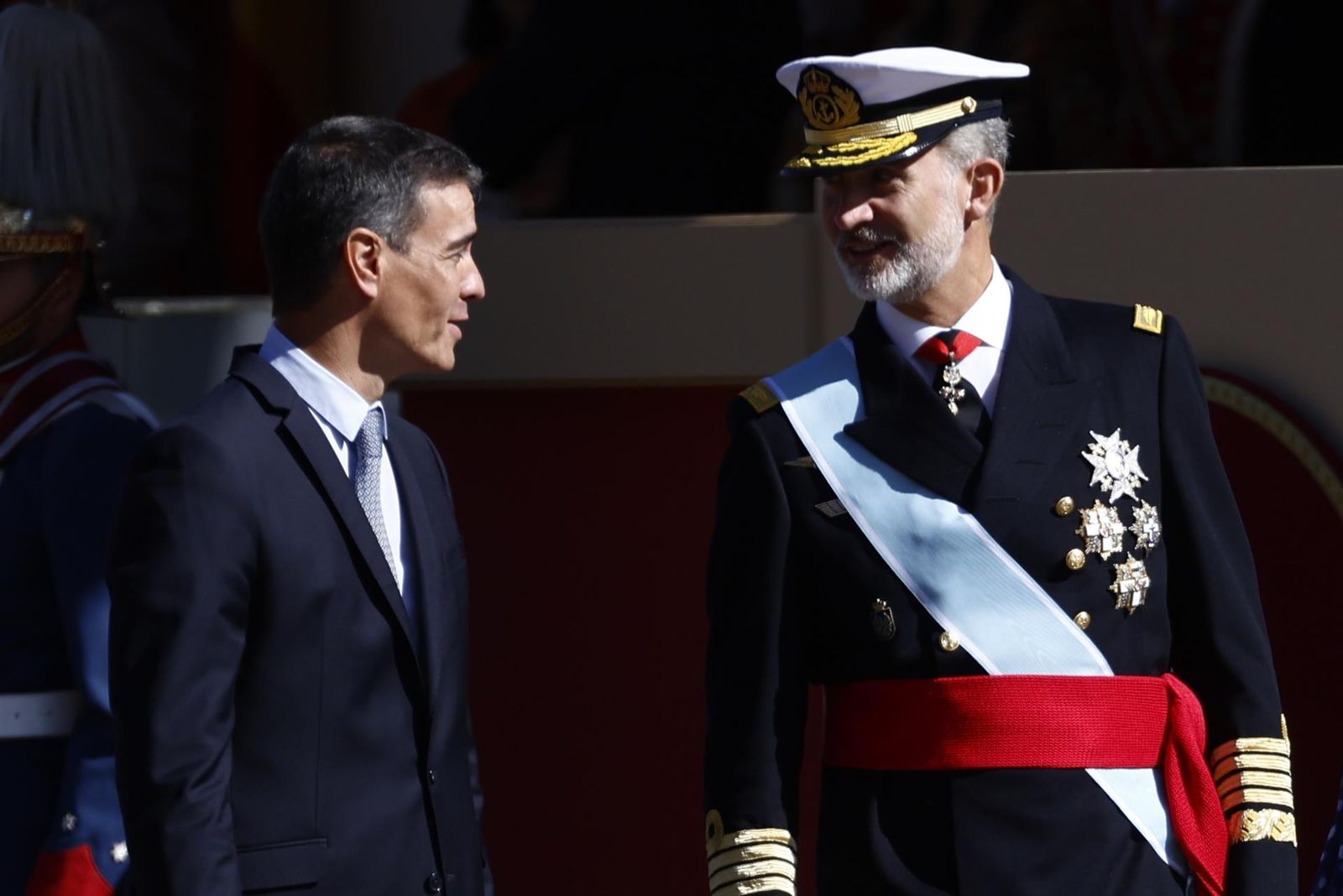 Pedro Sánchez y Felipe VI