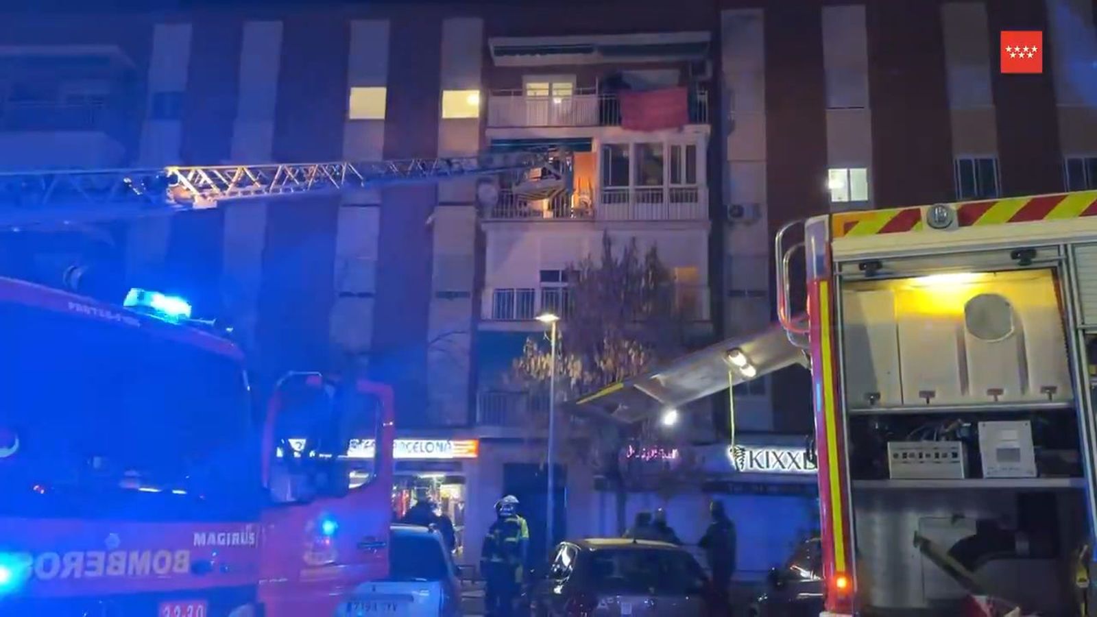 Incendio en una vivienda de Aranjuez