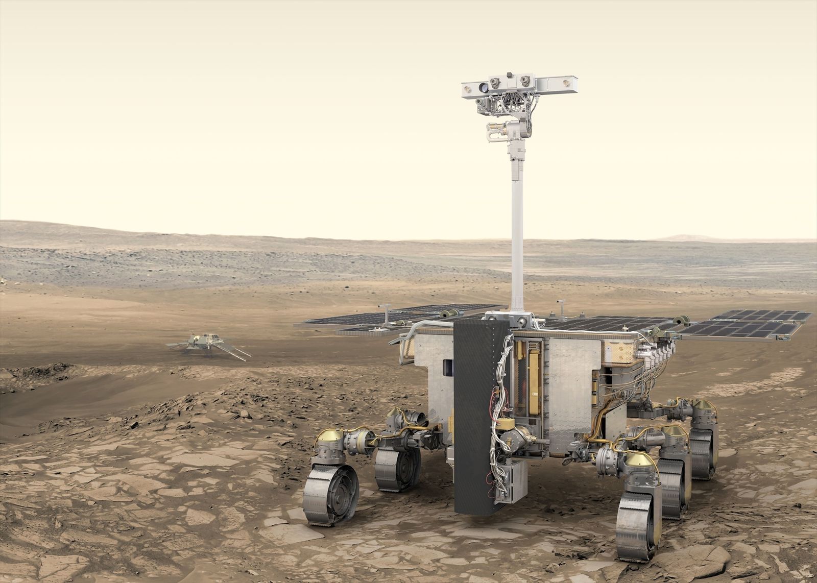Róver Rosalind Franklin de la misión ExoMars 2028
