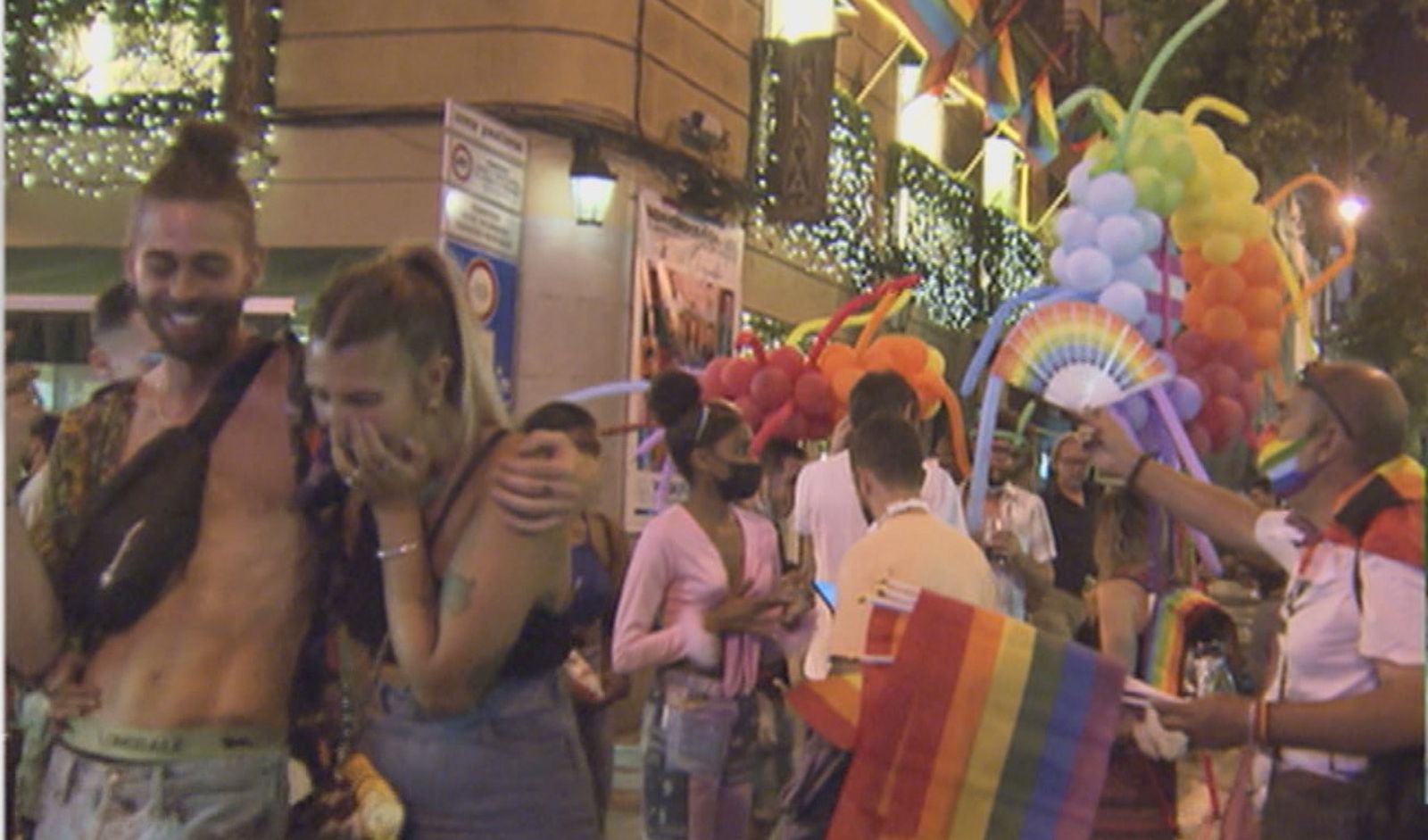 Celebraciones del Orgullo en la zona de Chueca en Madrid