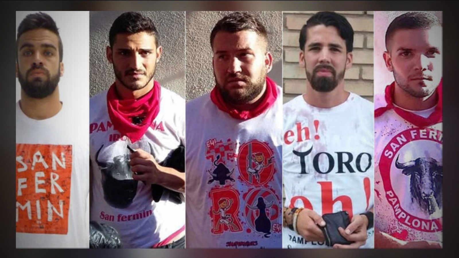 Trasladados a prisión los 5 miembros de "La Manada"