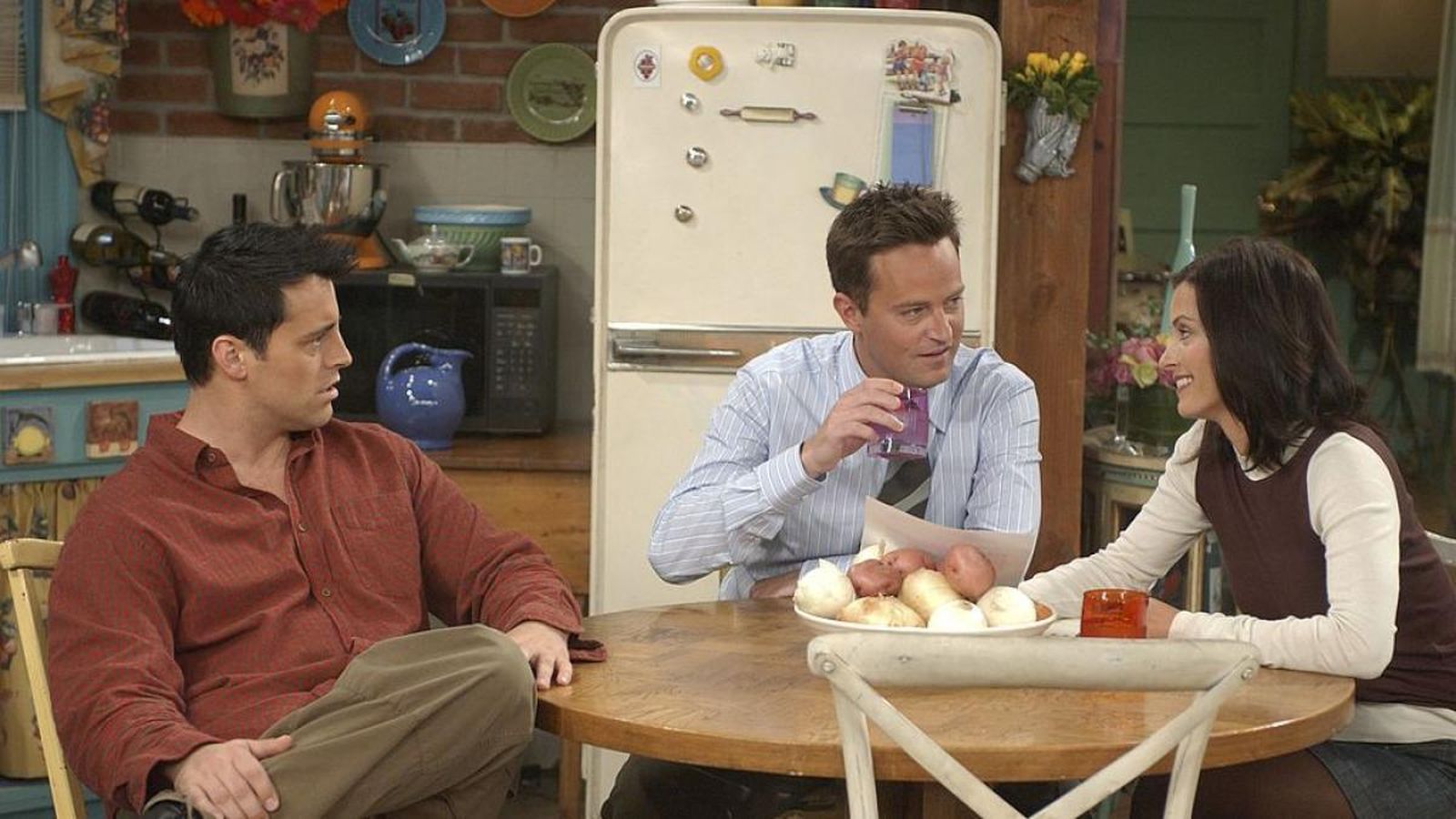 Matt LeBlanc, Courtene y Matthew Perry