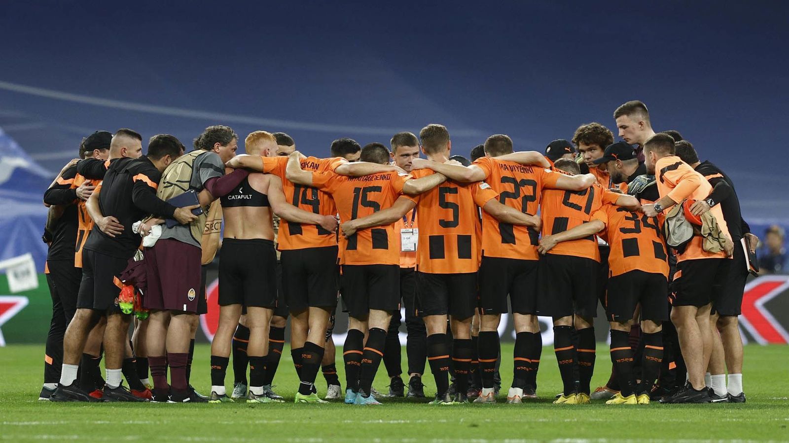 Jugadores del Shakhtar: "Es muy difícil pensar en el partido cuando tu país está en peligro"