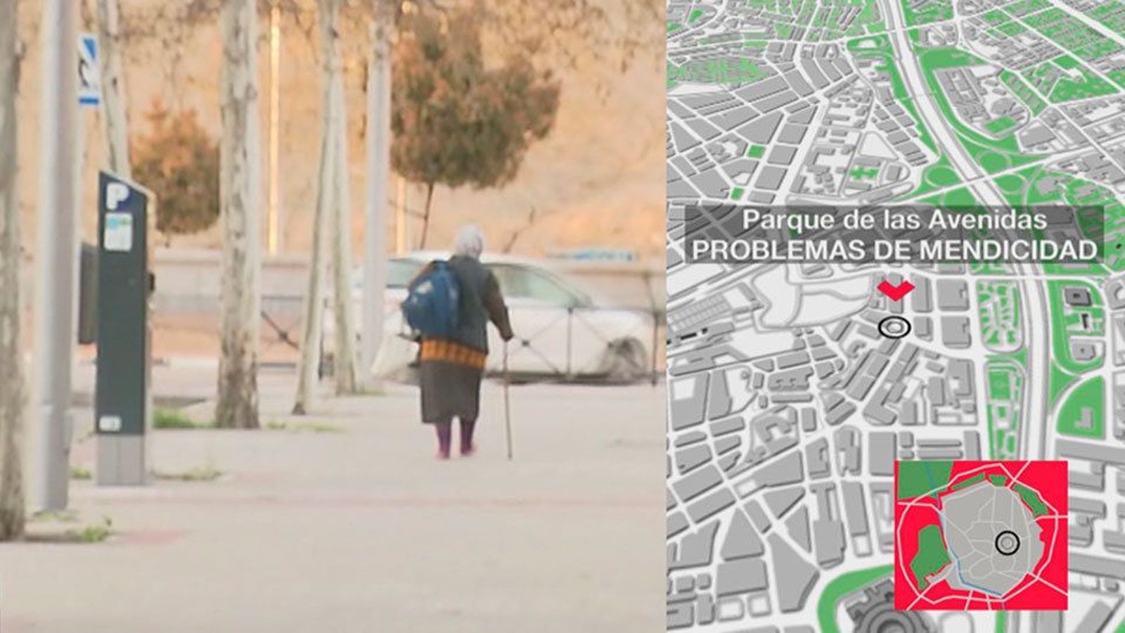 Un campamento de rumanos se adueña del puente de la A-2