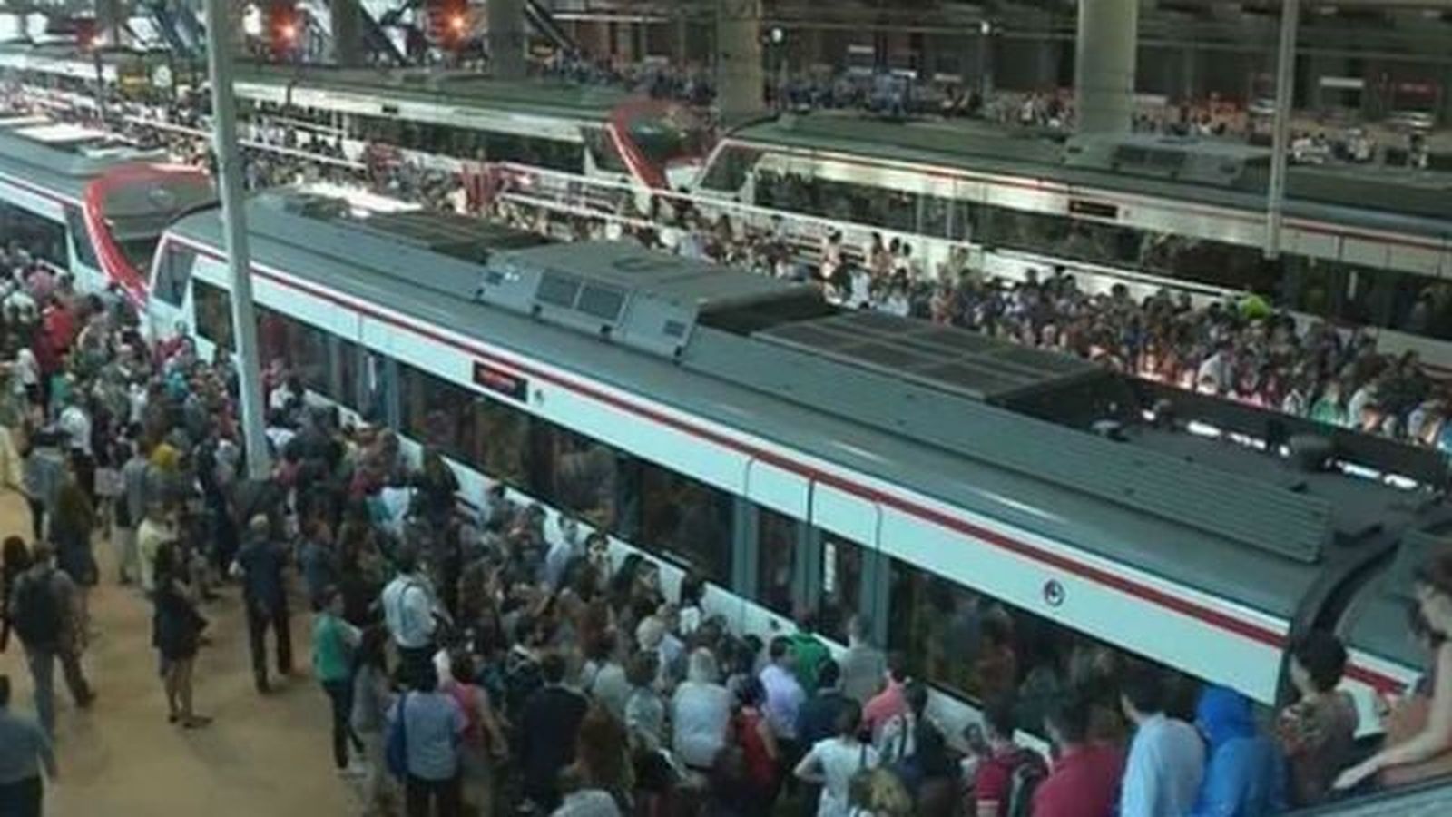 Los maquinistas de Metro, convocados hoy a un nuevo paro vespertino