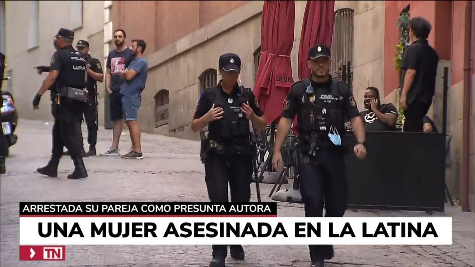 Detenida una mujer de 37 años por matar  hoy a su novia en el centro de Madrid