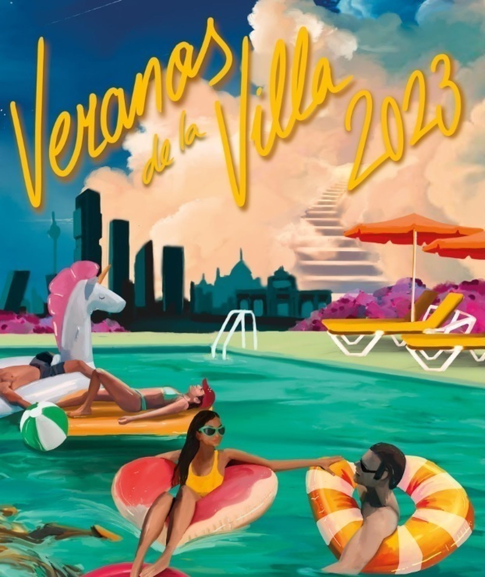 Cartel de Los Veranos de las Villa