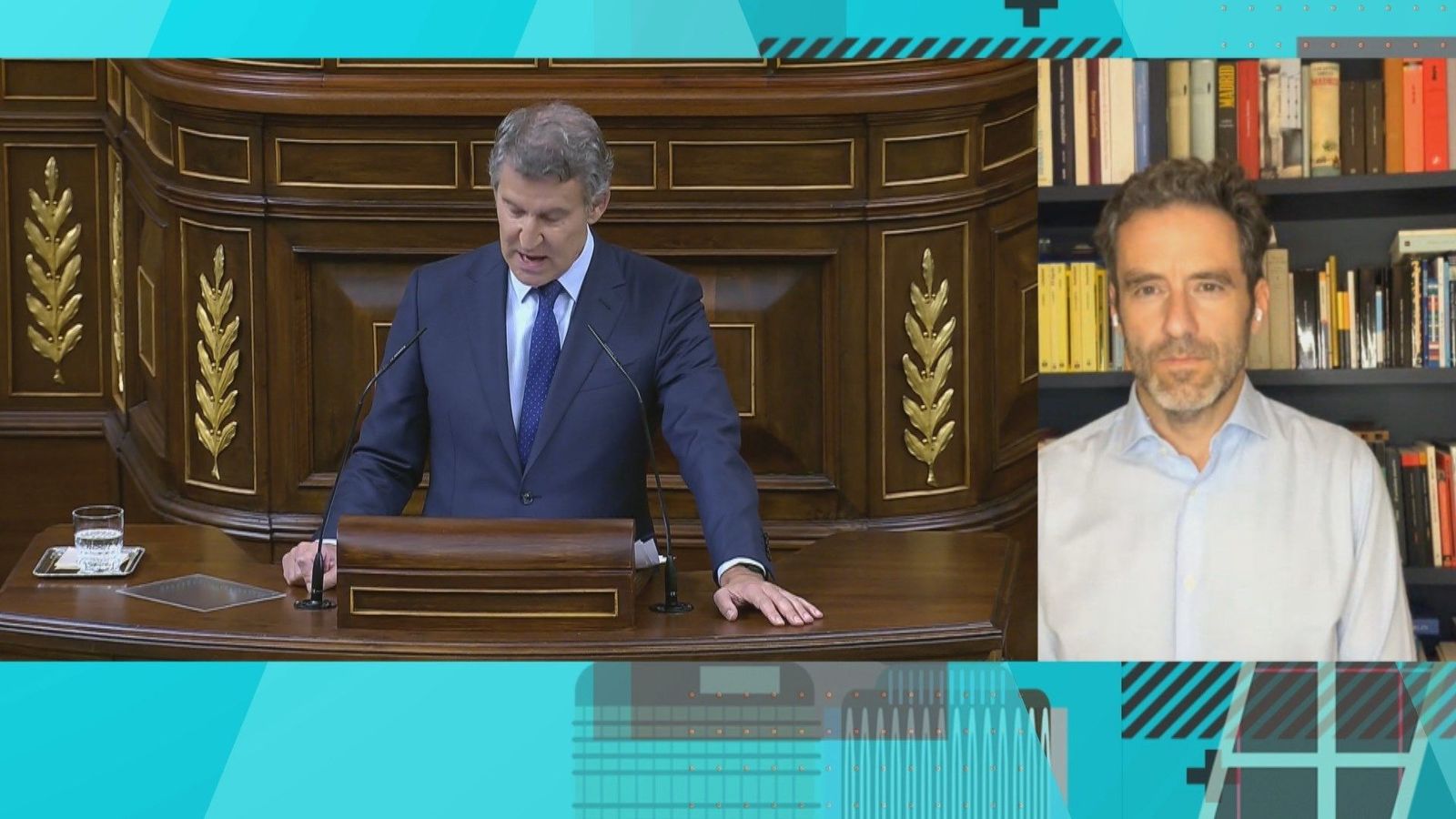 Sémper defiende el discurso de Feijóo: “Contundente y duro, pero con formas institucionales”