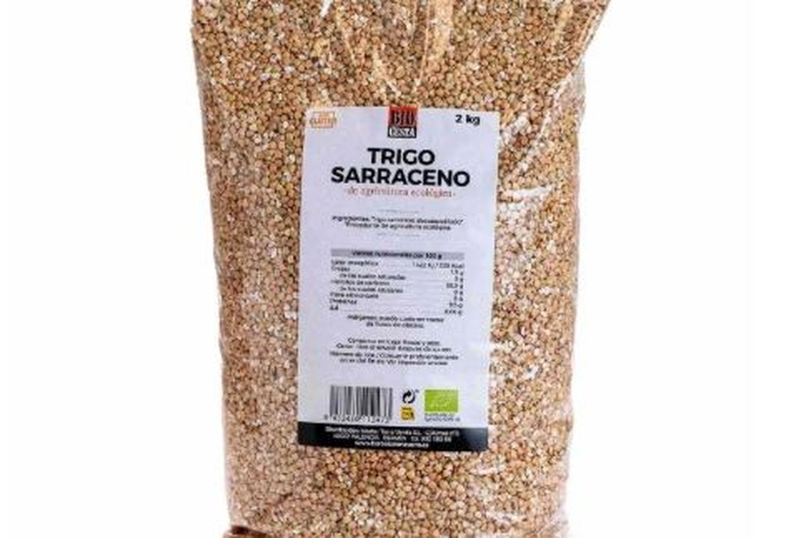 Envase de trigo sarraceno