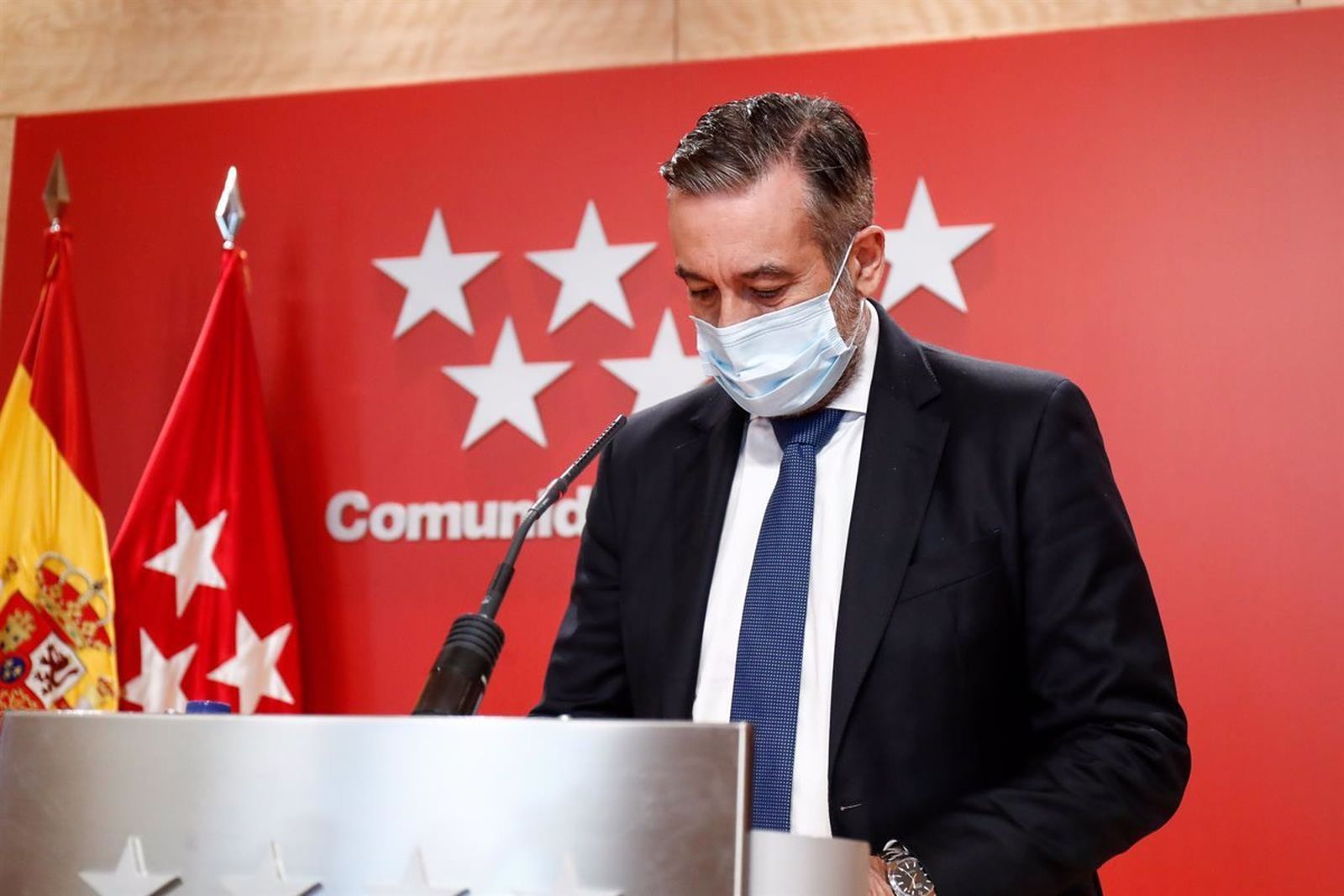 Enrique López, consejero de Presidencia, Justicia e Interior de la Comunidad de Madrid