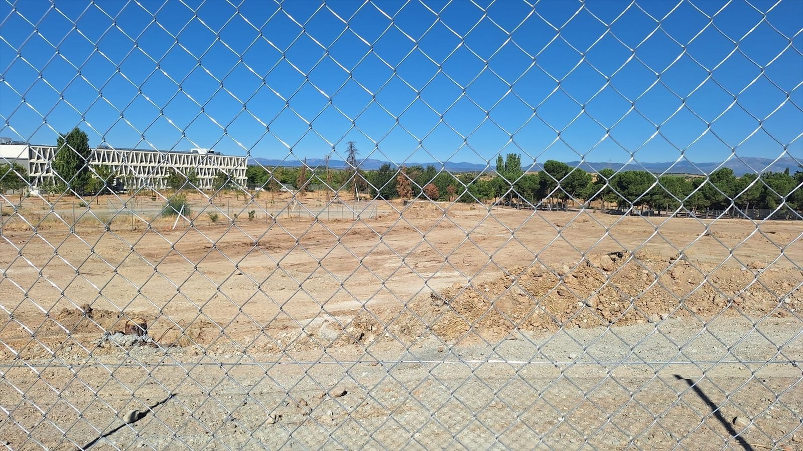 Parcela donde se prevé levantar el cantón de limpieza de Montecarmelo