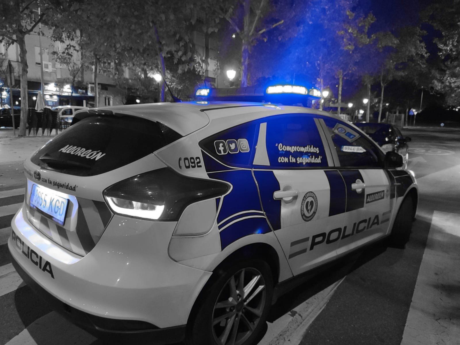 Coche de la Policía Municipal de Alcorcón