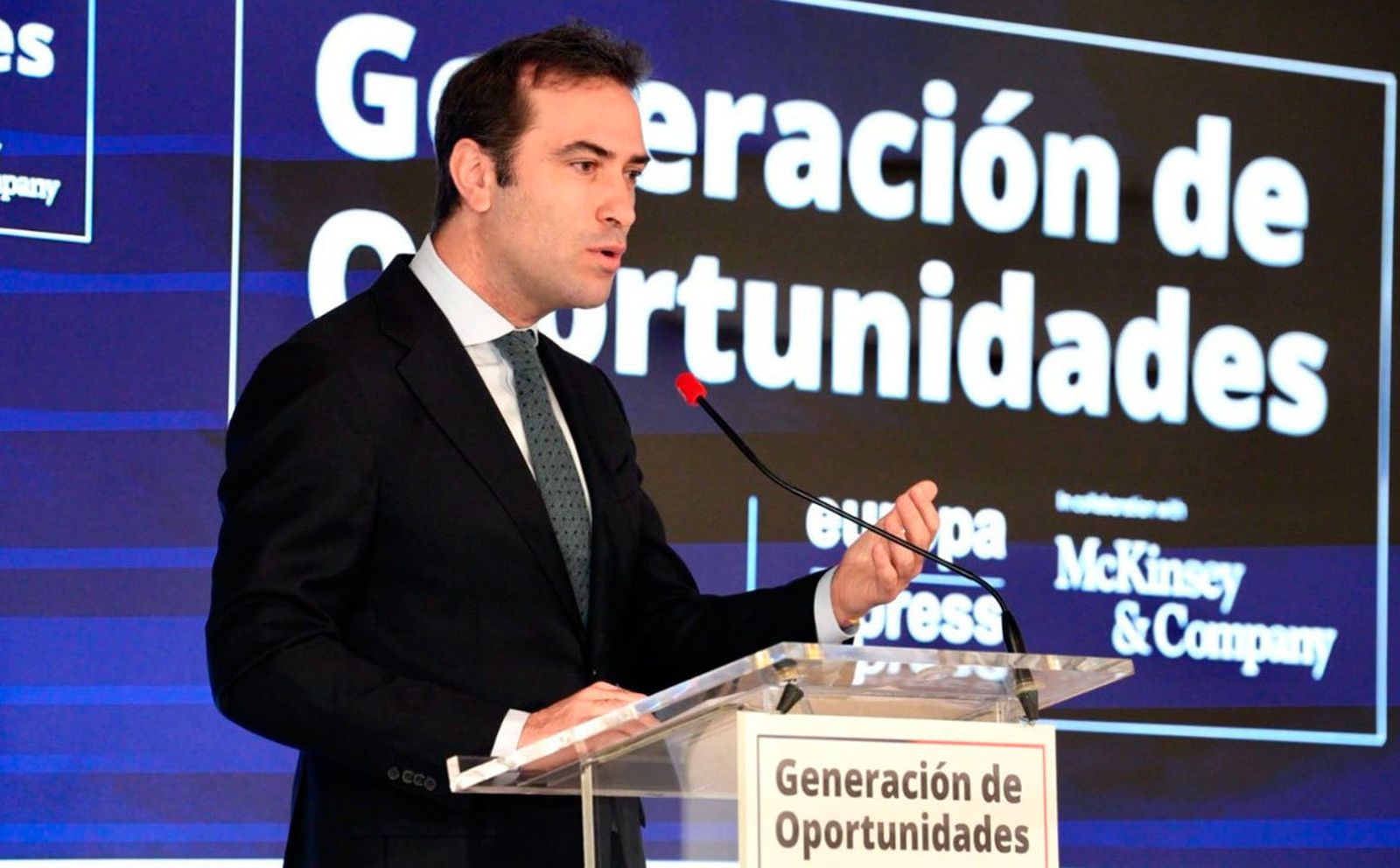 El ministro de Economía, Carlos Cuerpo