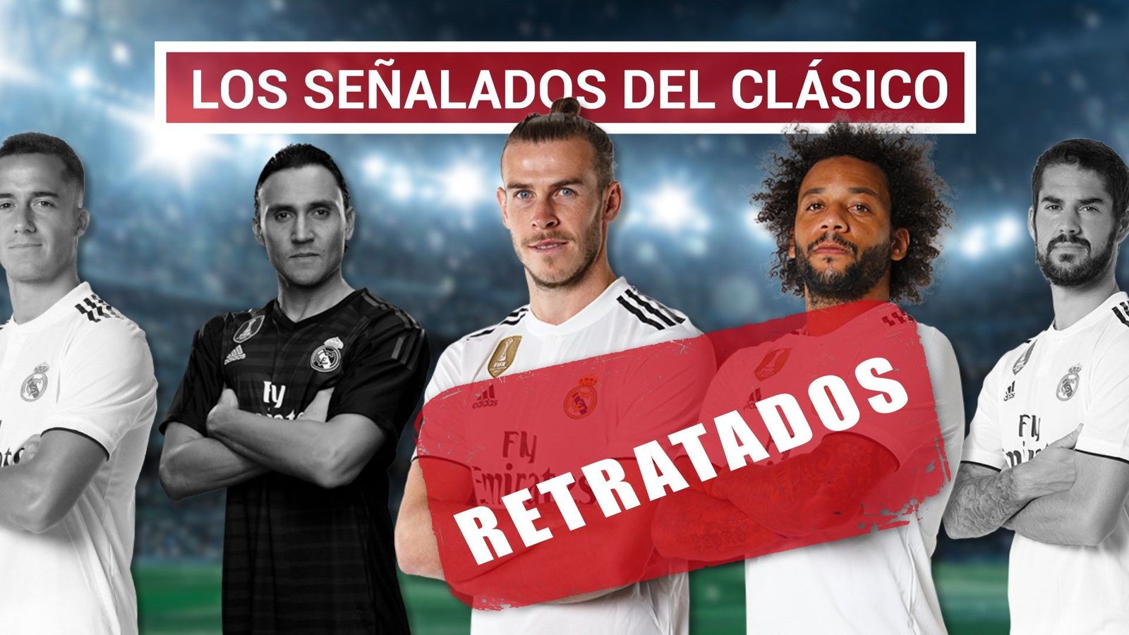El Clásico deja retratados a Marcelo y Bale