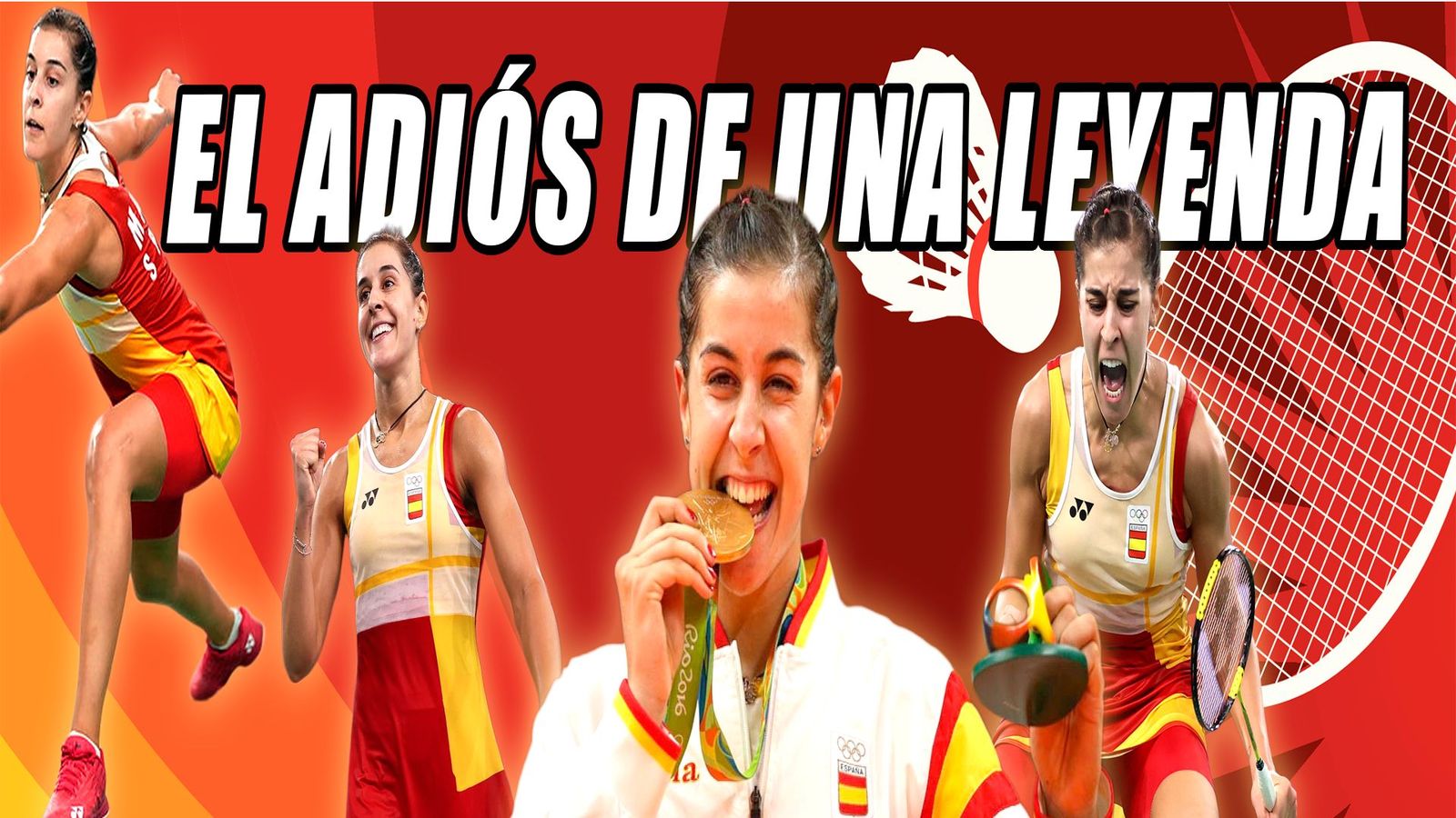 Carolina Marín se retira del bádminton: "No quiero poner en riesgo mi cuerpo"