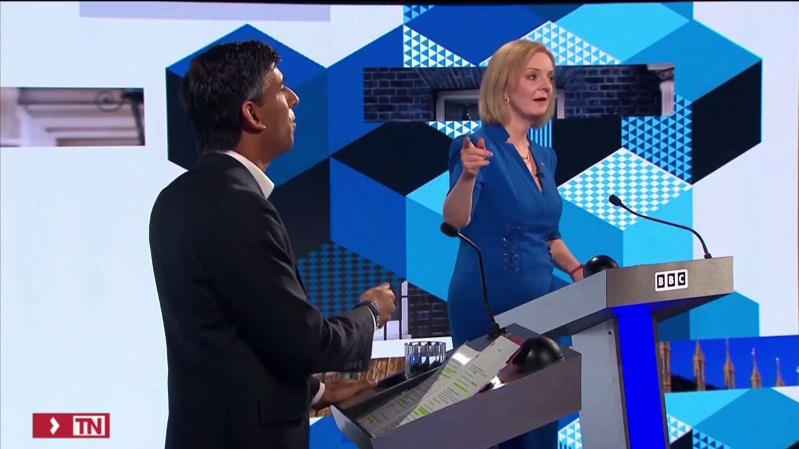 Debate de los candidatos en Reino Unido