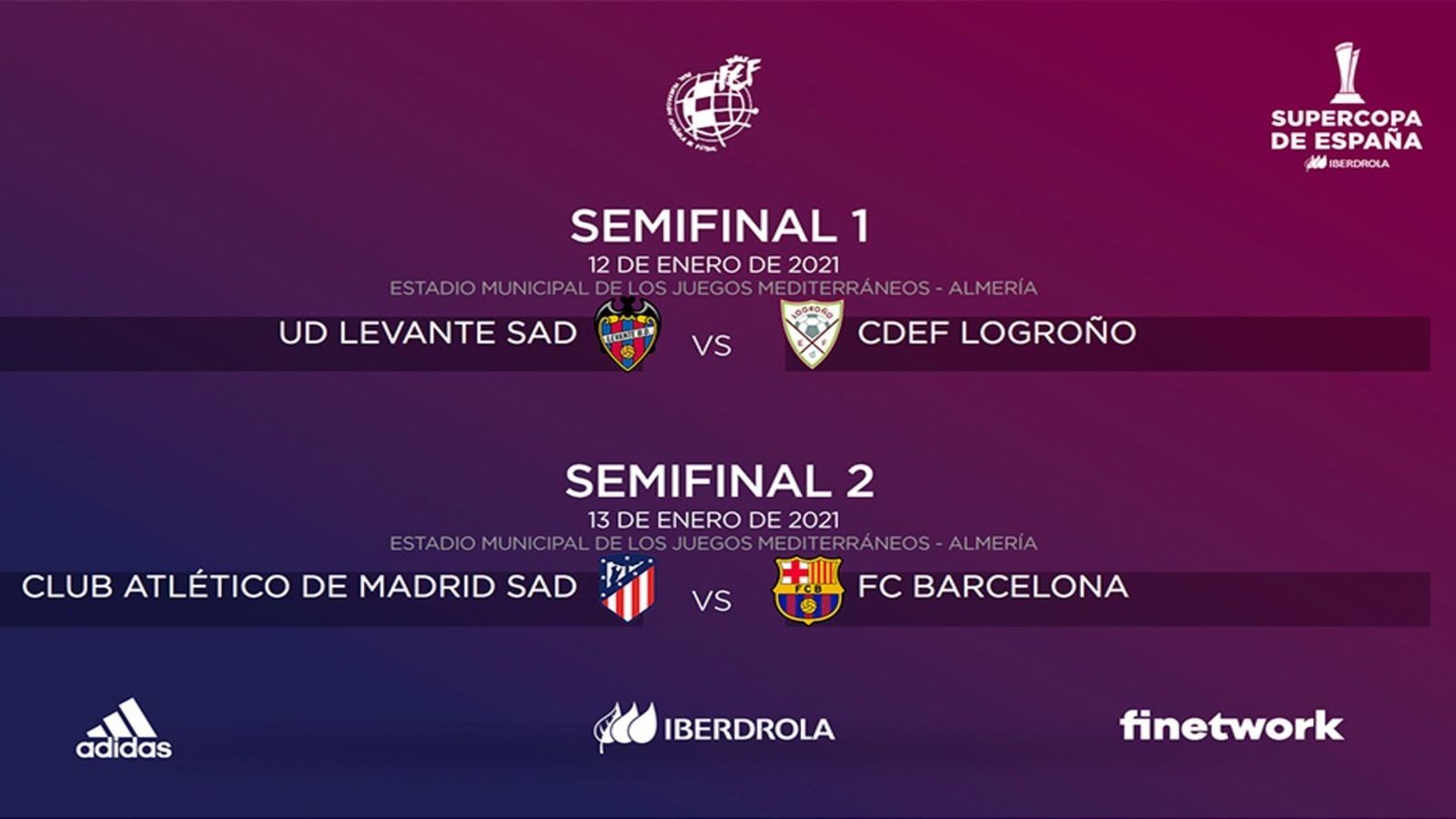 Enfrentamientos Supercopa