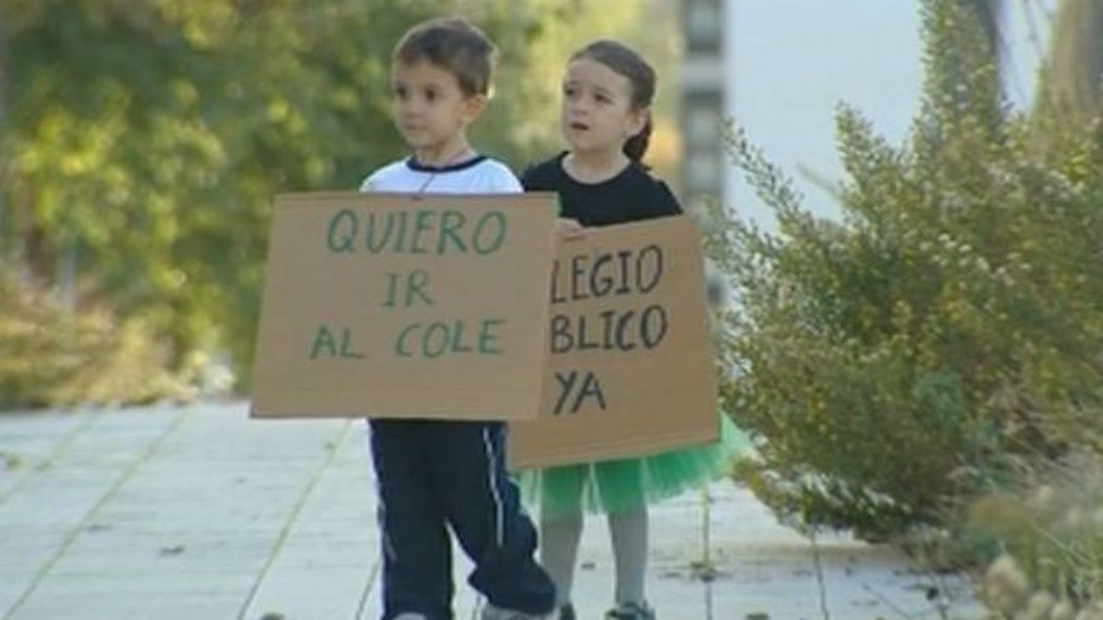 Quejas por la falta de colegios en Valdebebas