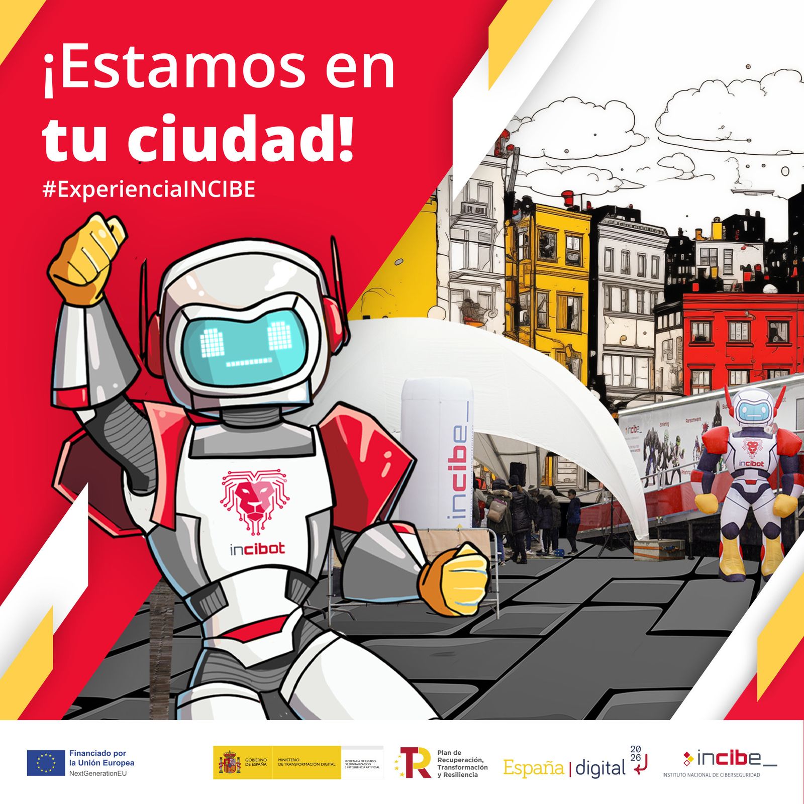 El stand itinerante del INCIBE estará en Las Rozas para asesorar gratis sobre ciberseguridad