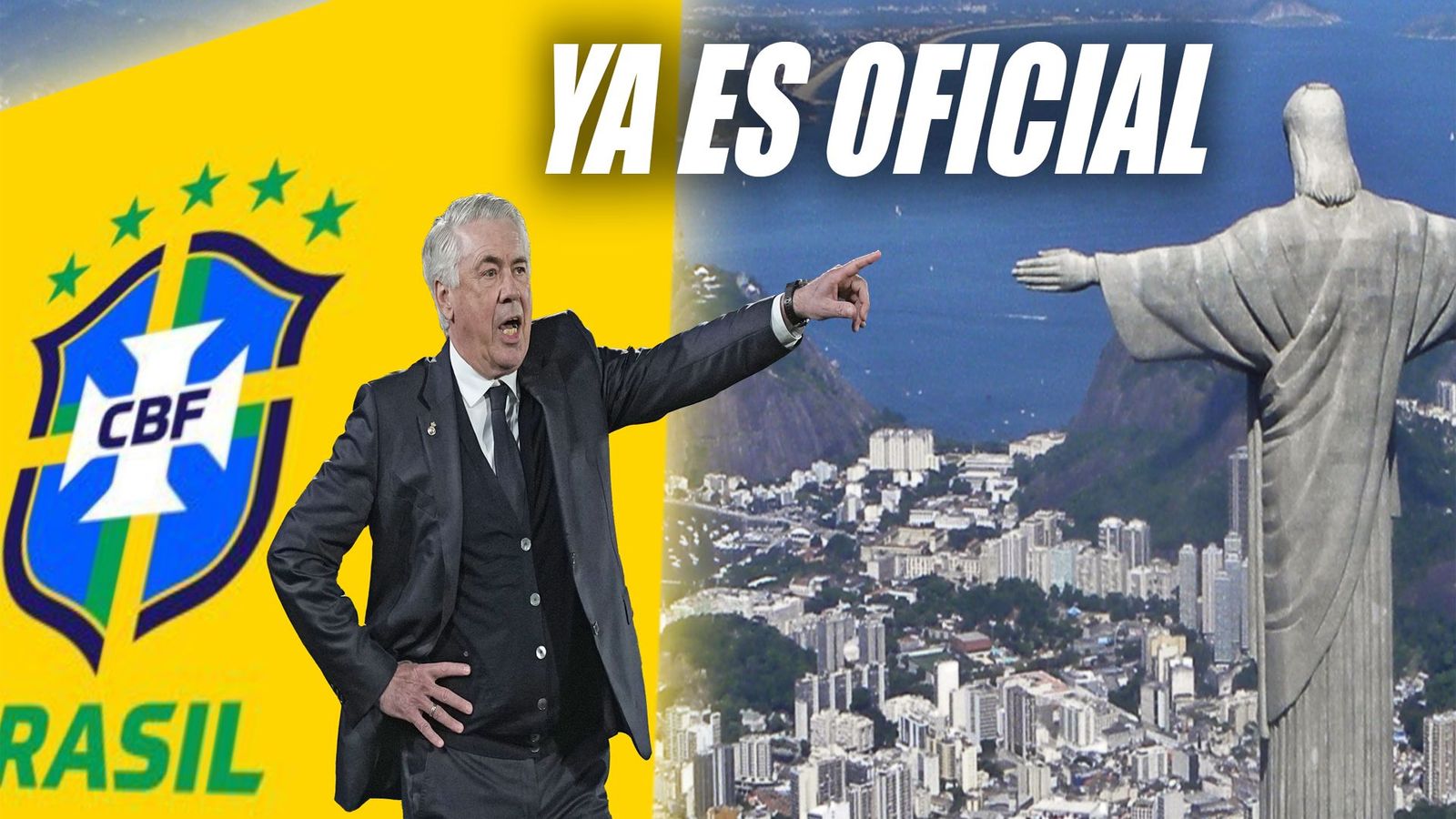 Ancelotti, nuevo seleccionador de Brasil