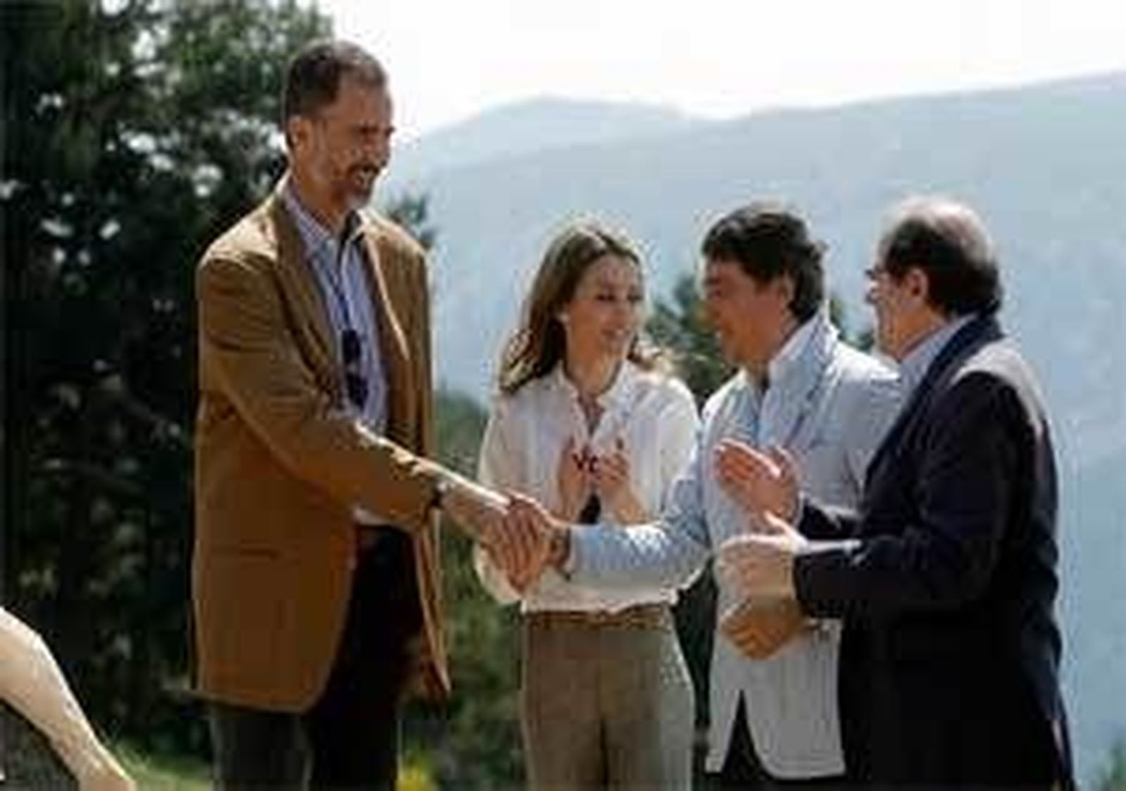 El nuevo Parque Nacional de Guadarrama recibe la visita de los Príncipes