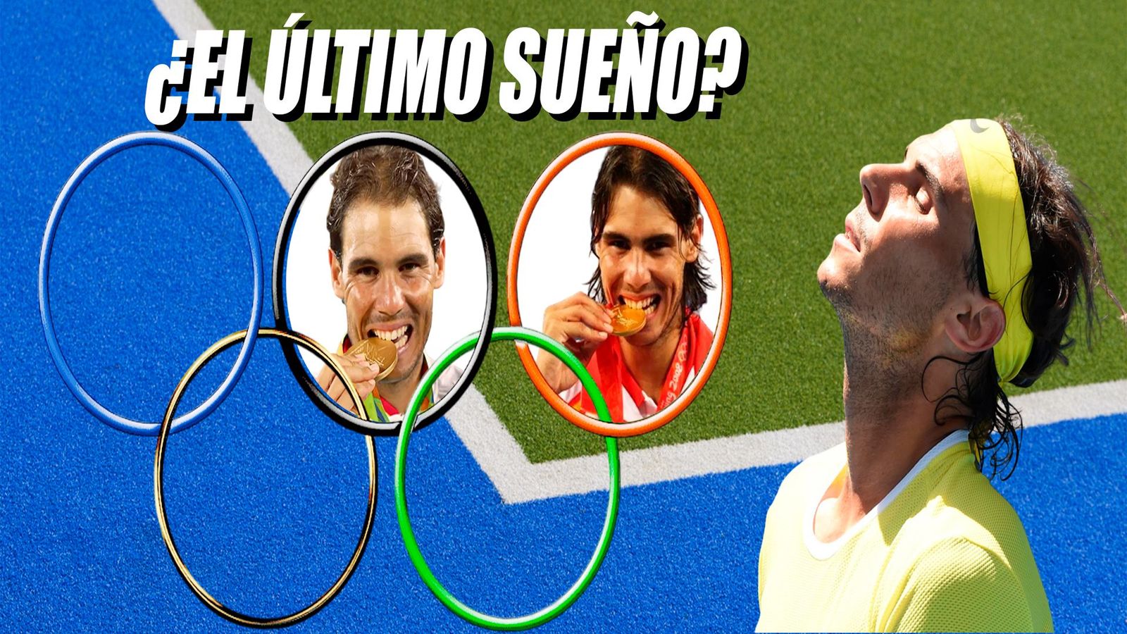 Nadal, a por su último objetivo: llegar a los Juegos Olímpicos de París