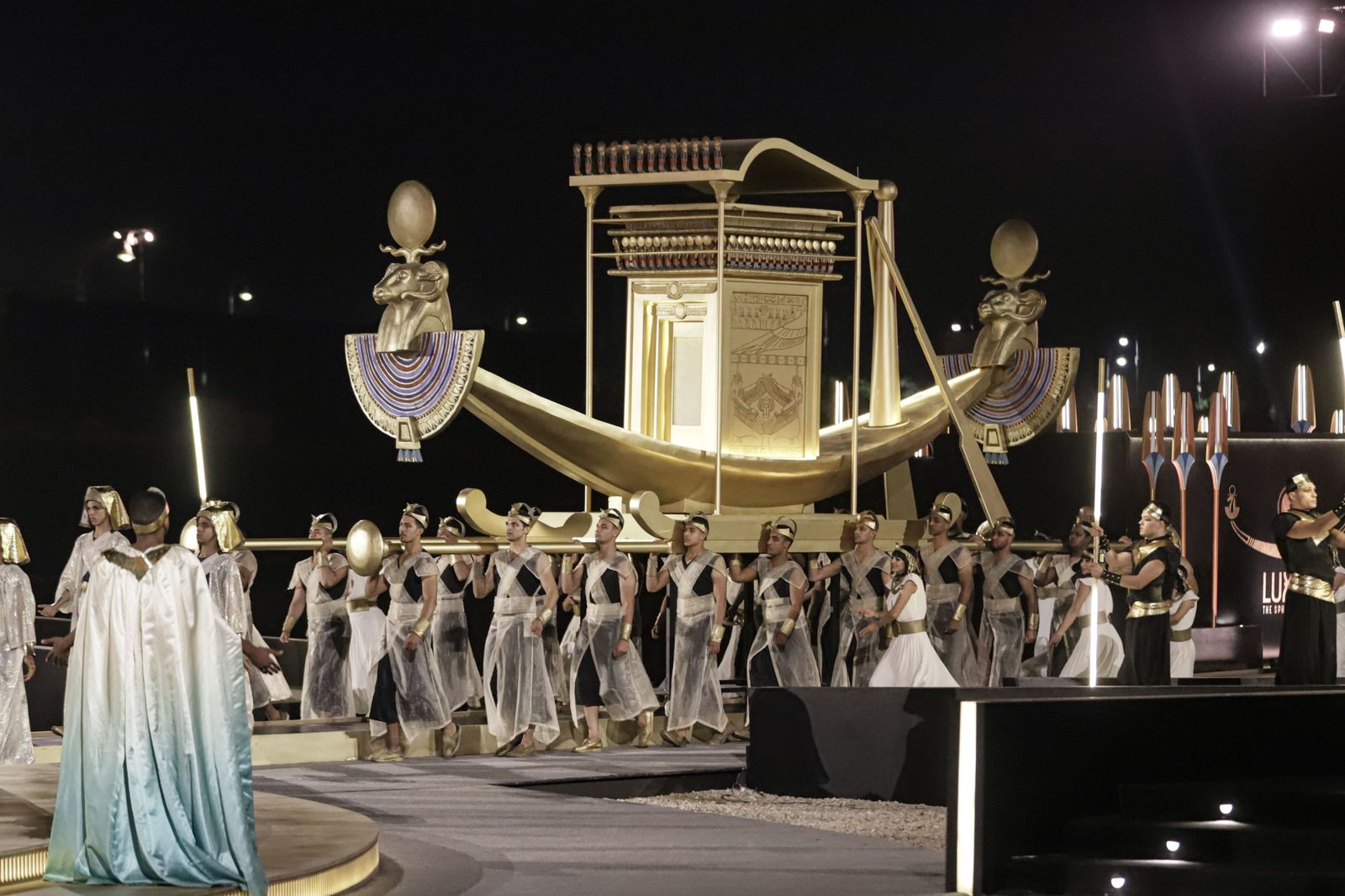 Egipto reabre la avenida de las Esfinges con una ceremonia digna de los antiguos faraones
