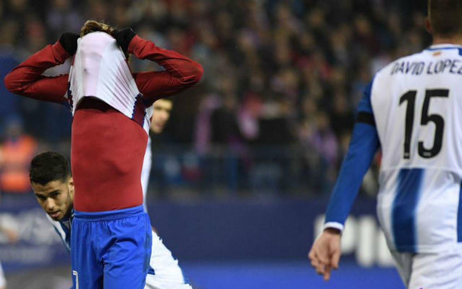 Antoine Griezmann ante el Espanyol