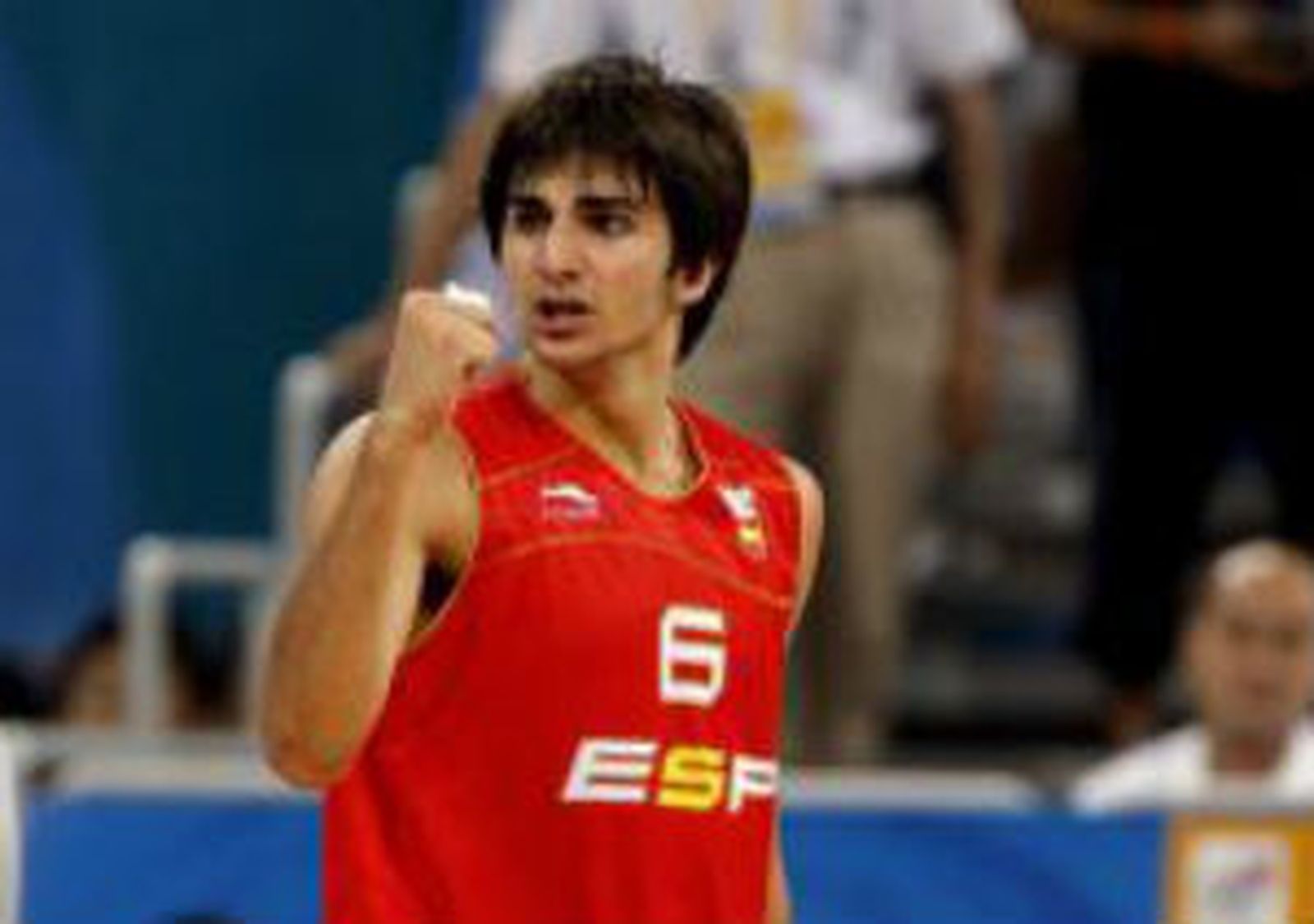 Ricky Rubio, con España