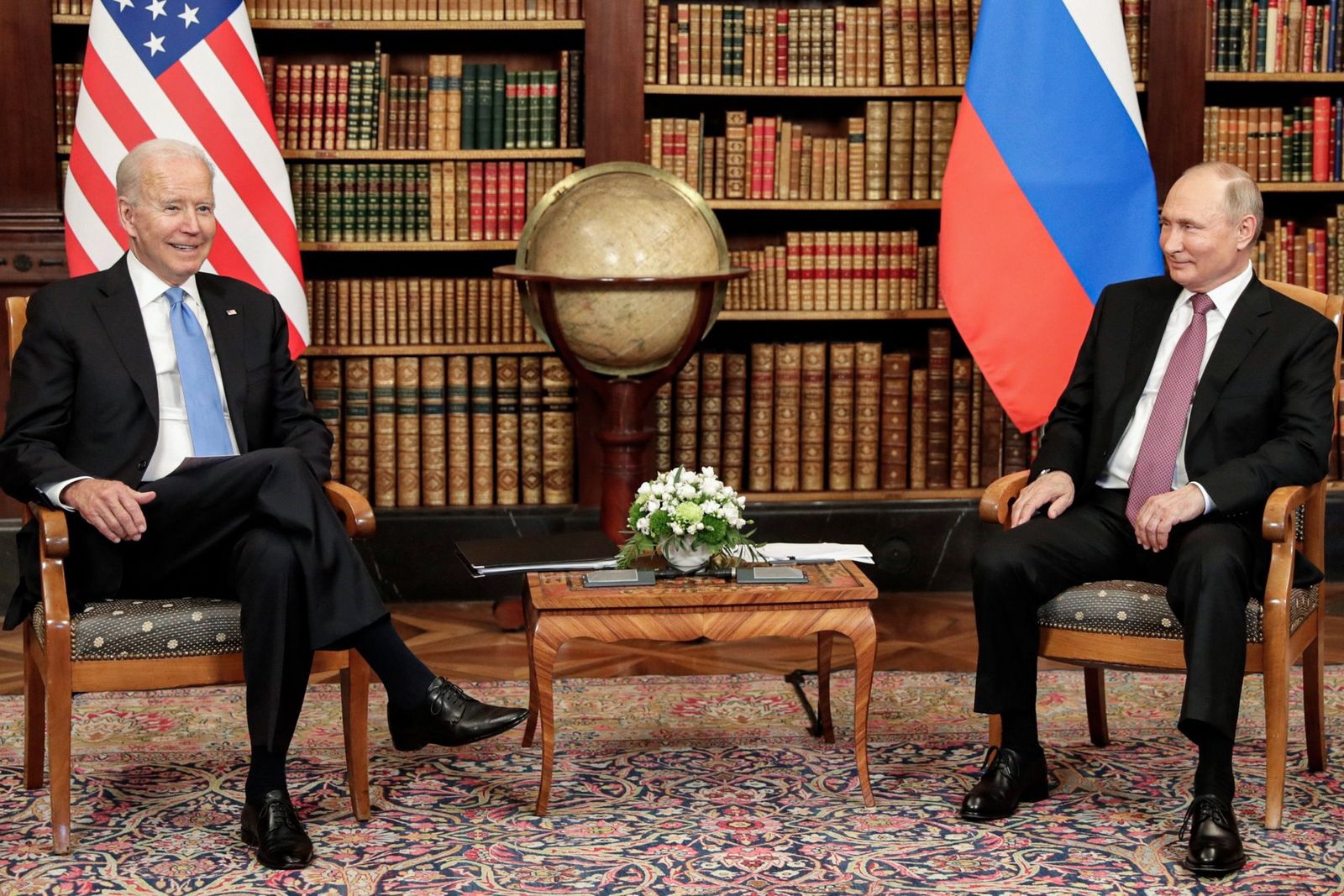 Encuentro entre Putin y  Biden