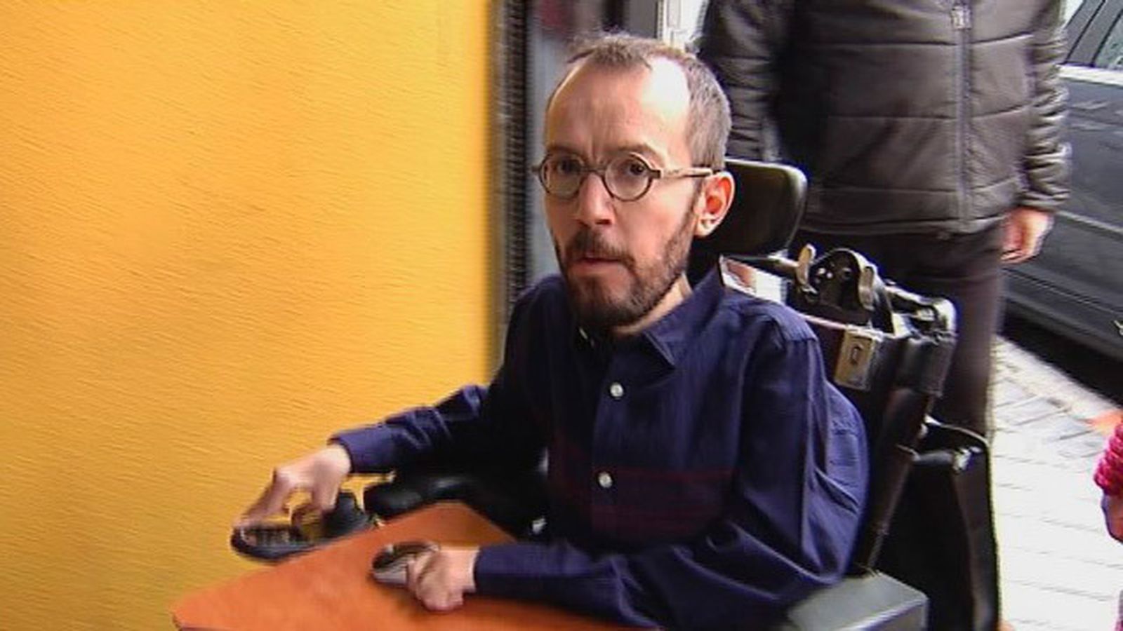El secretario de Organización de Podemos, Pablo Echenique