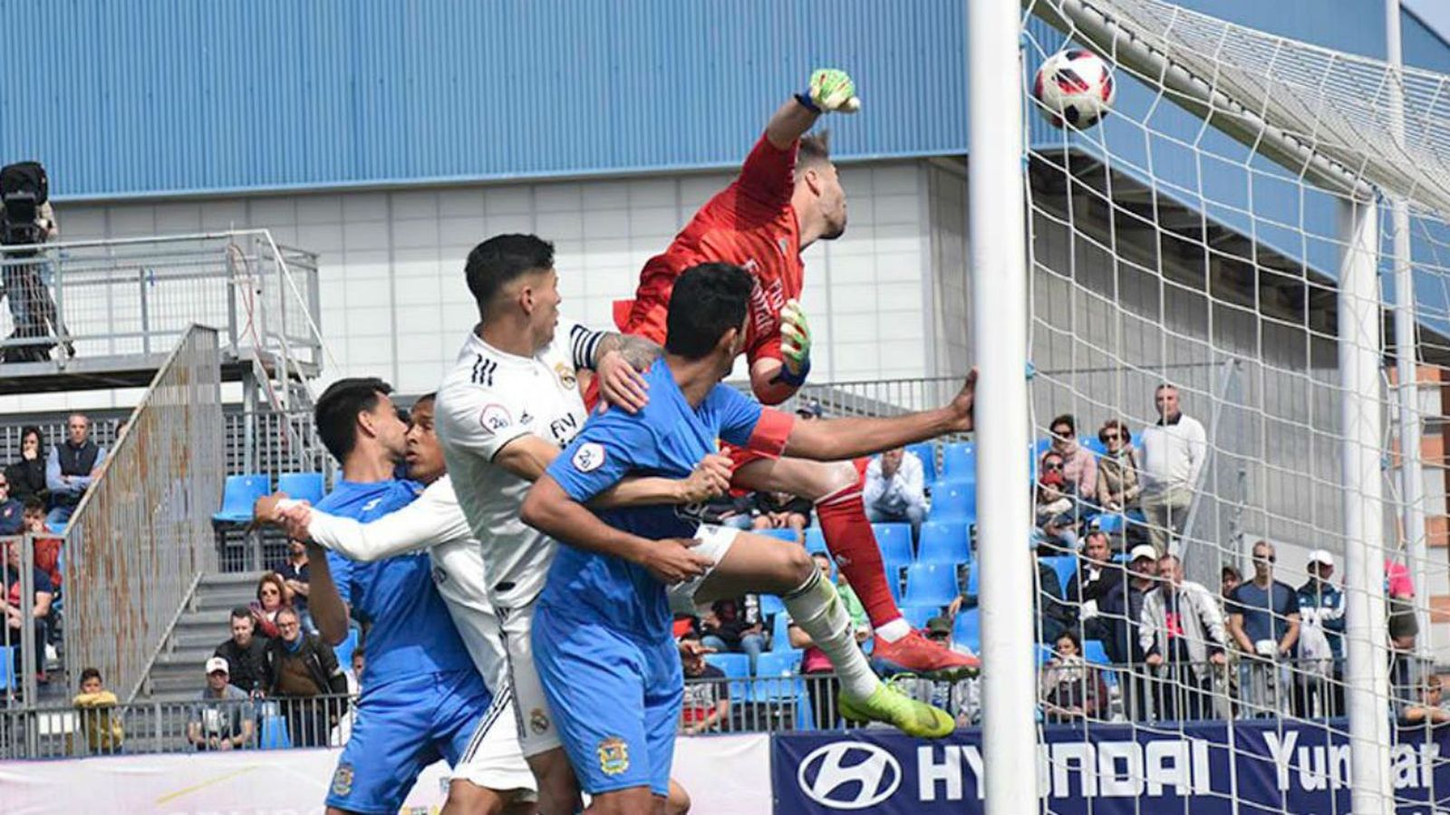 0-0. El Castilla resiste ante el Fuenlabrada