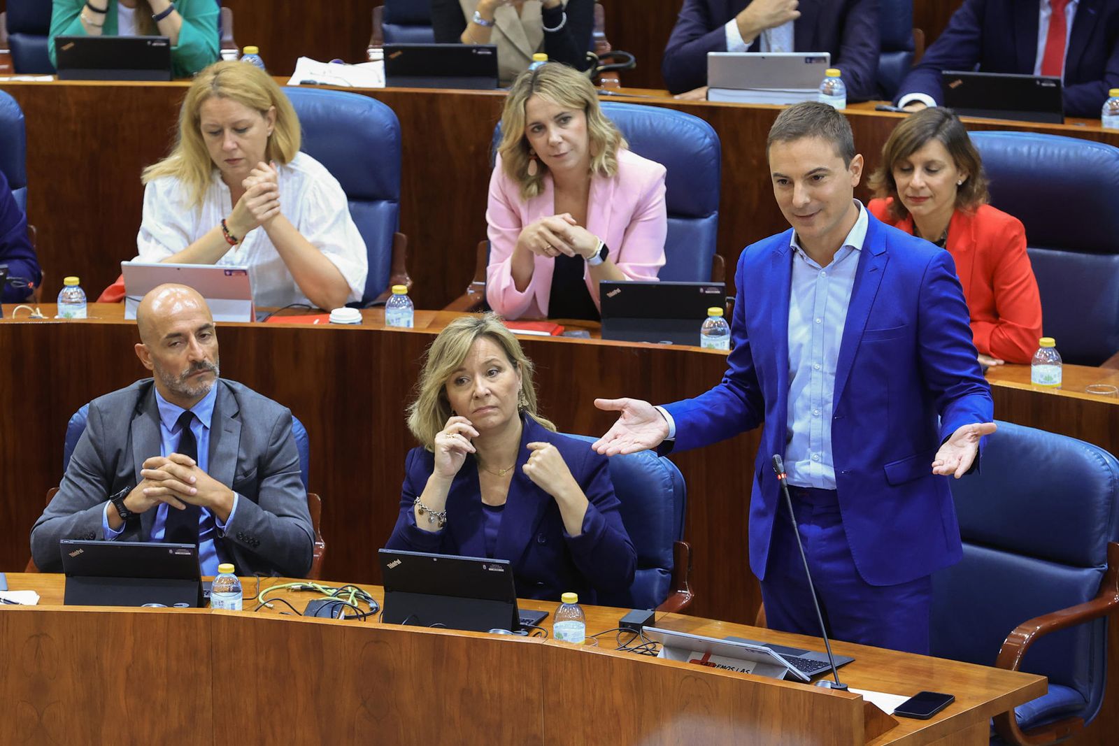 Juan Lobato, portavoz grupo socialista en la Asamblea de Madrid