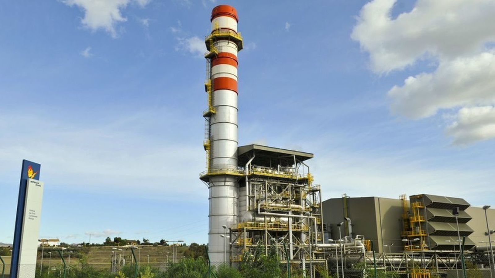 Central eléctrica de ciclo combinado de gas