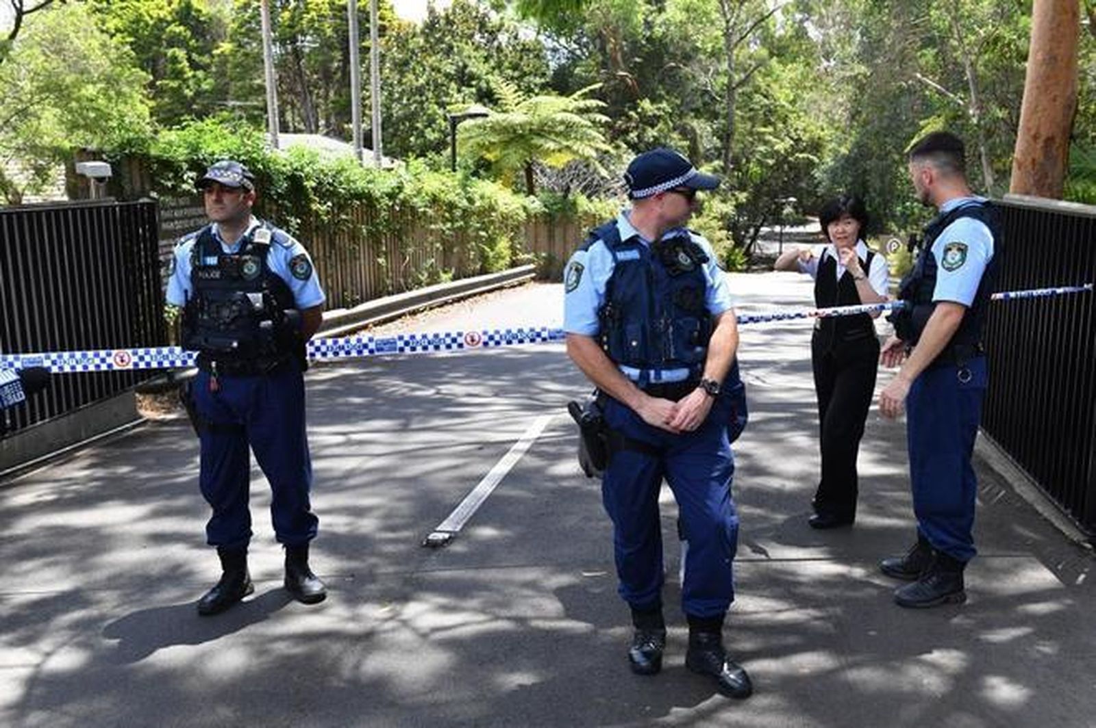 Policía australiana
