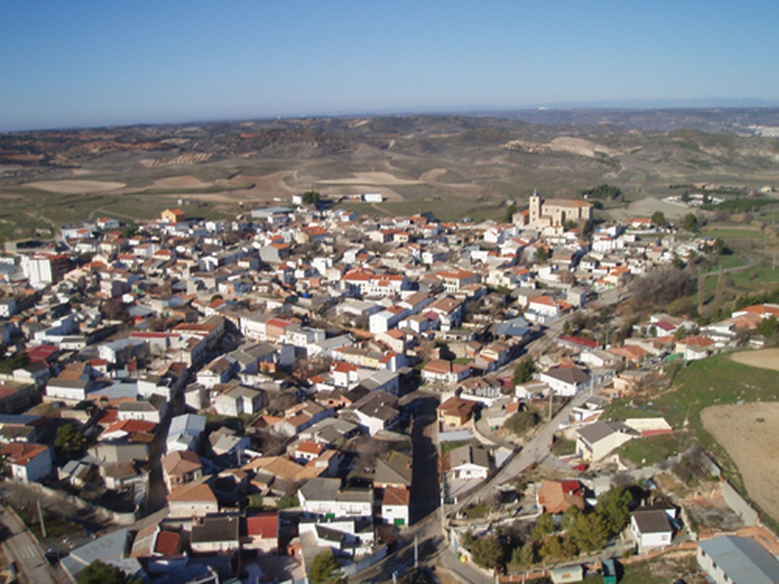 Vista aérea de Valdaracete