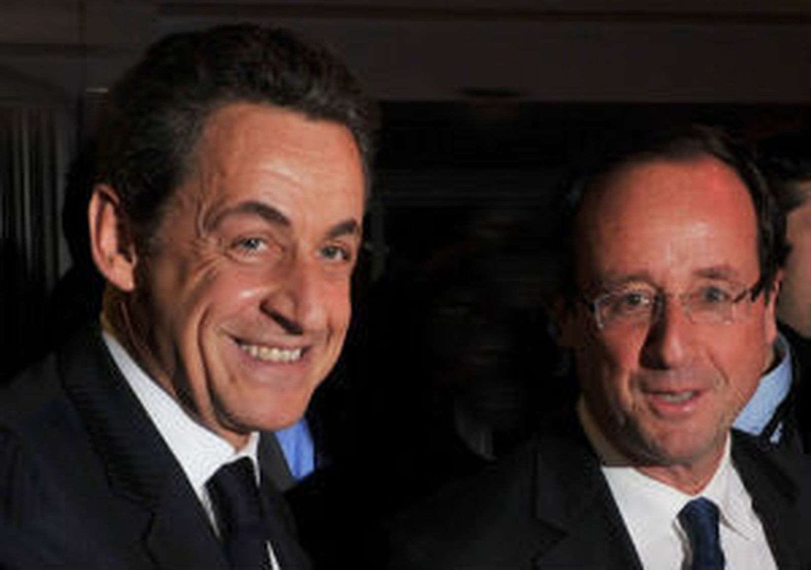 Sarkozy y Hollande