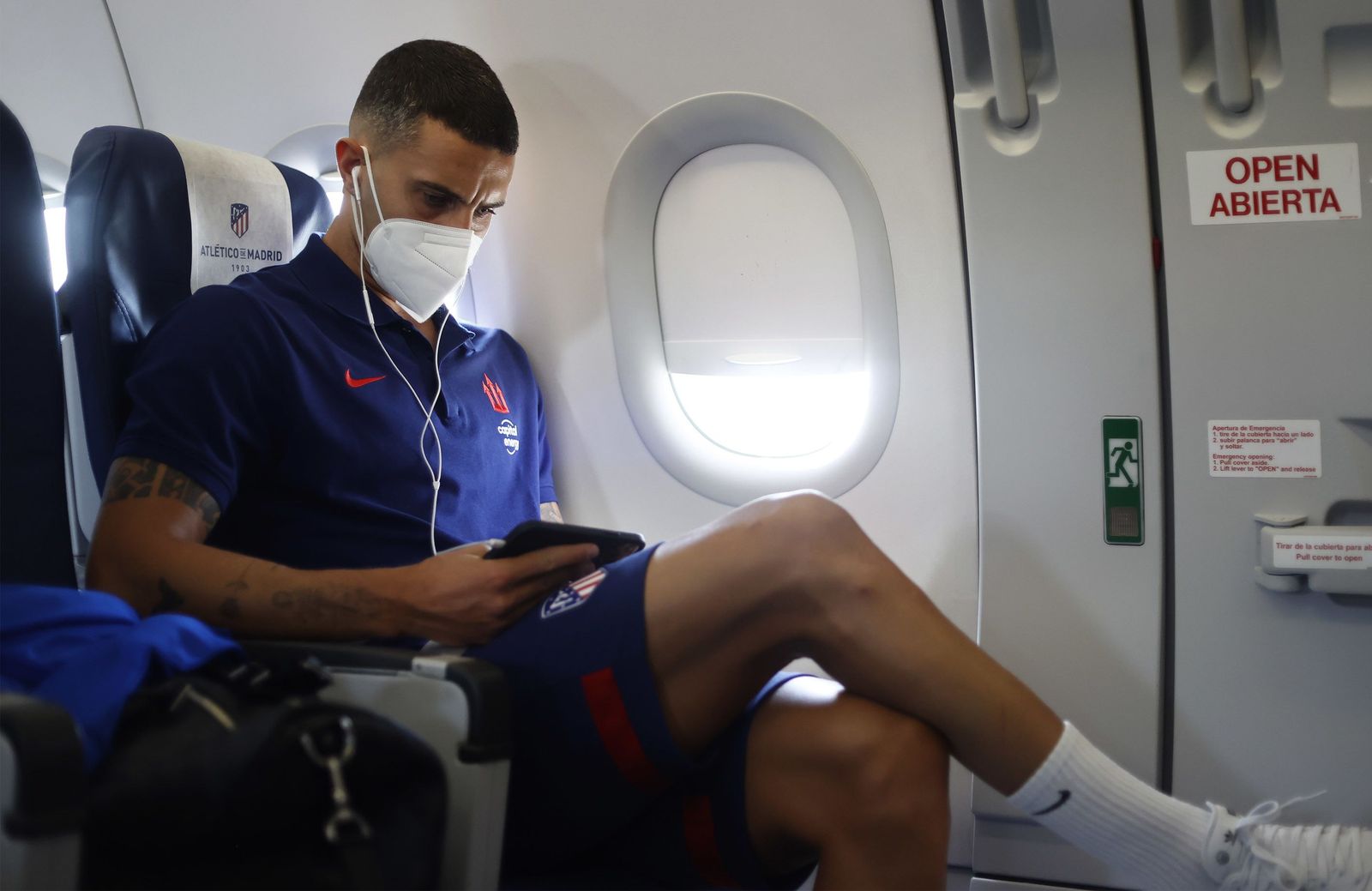 El Atlético viaja a Riad sin Savic ni Griezmann