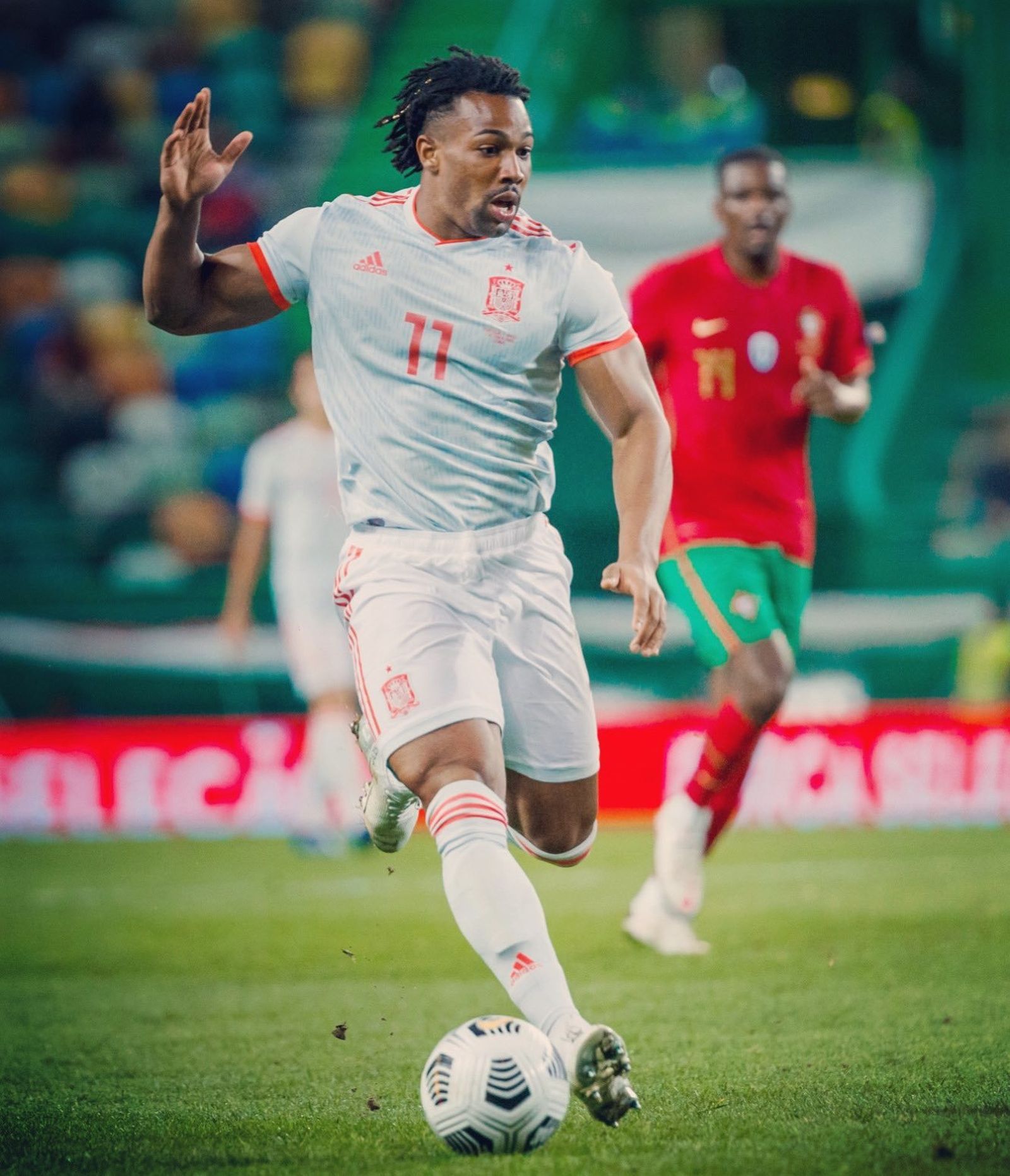 Adama Traoré ante Portugal