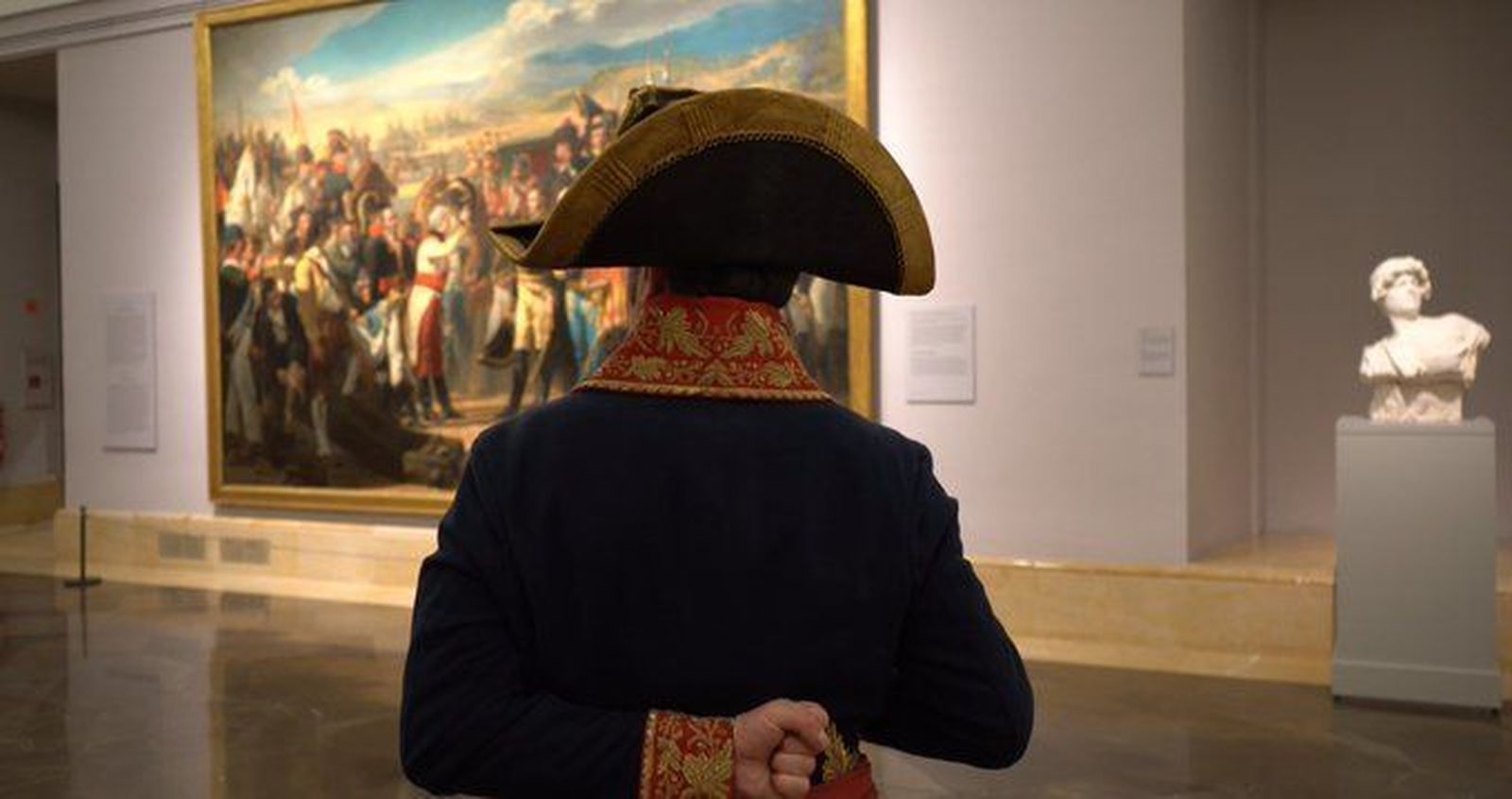 Napoleón recorre el Museo del Prado