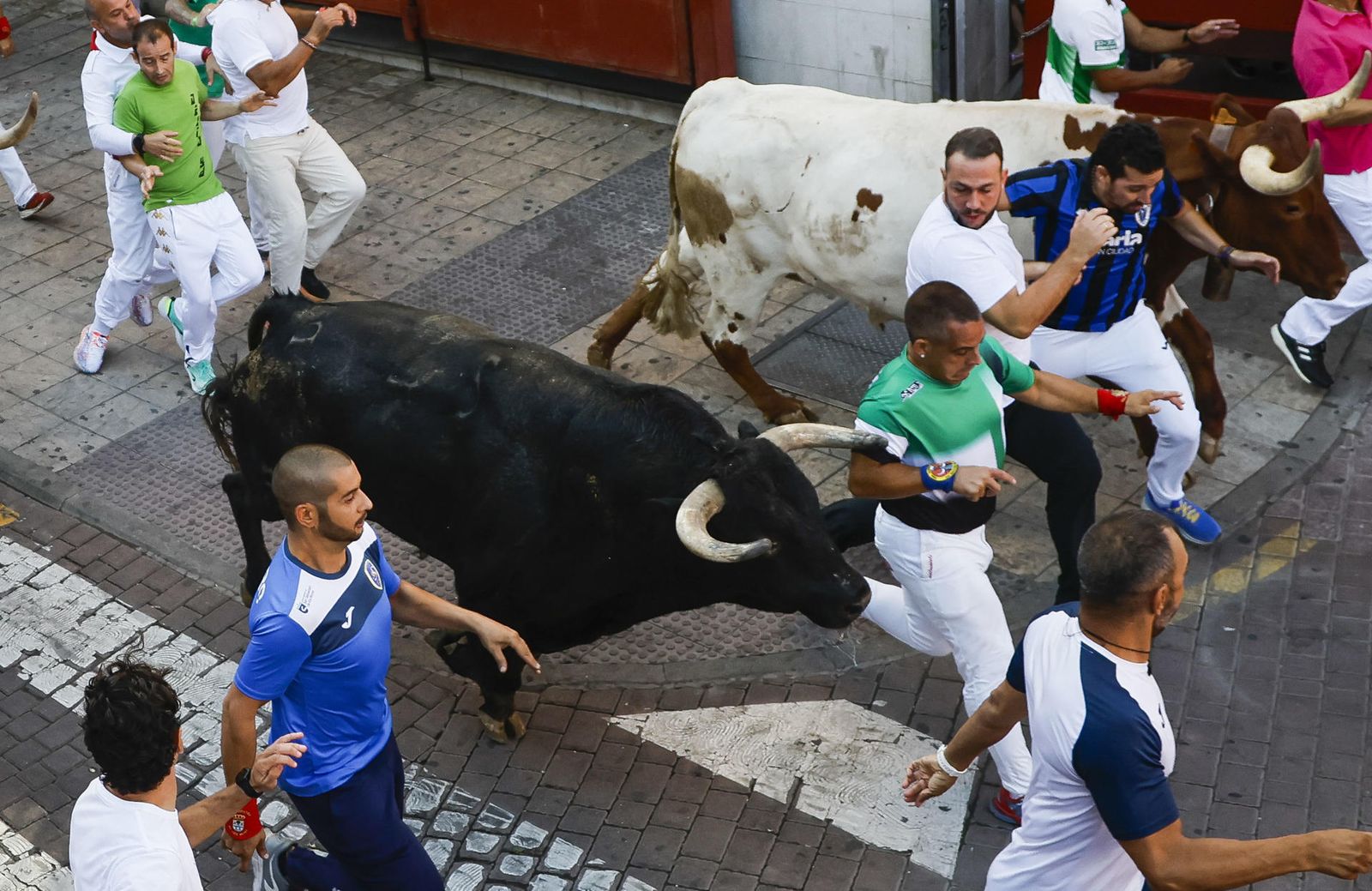 Séptimo encierro de Sanse 2025.