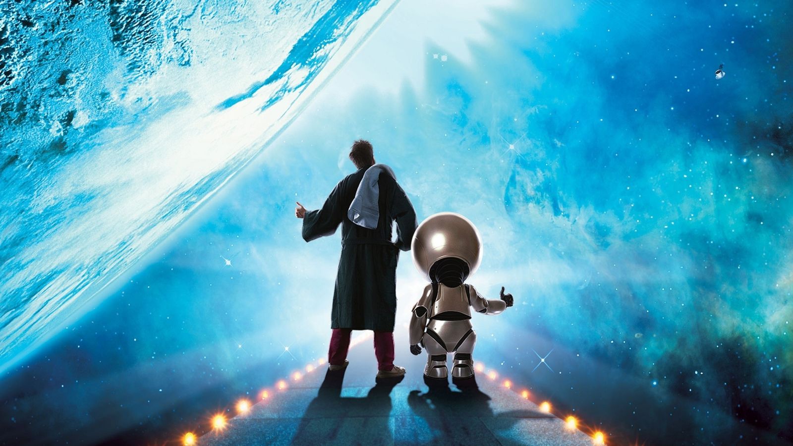 'Guía del autoestopista galáctico' con Marvin, el robot