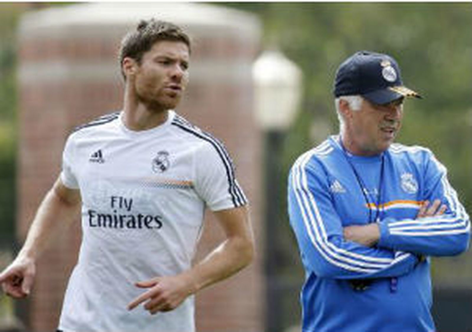 Xabi Alonso y Ancelotti